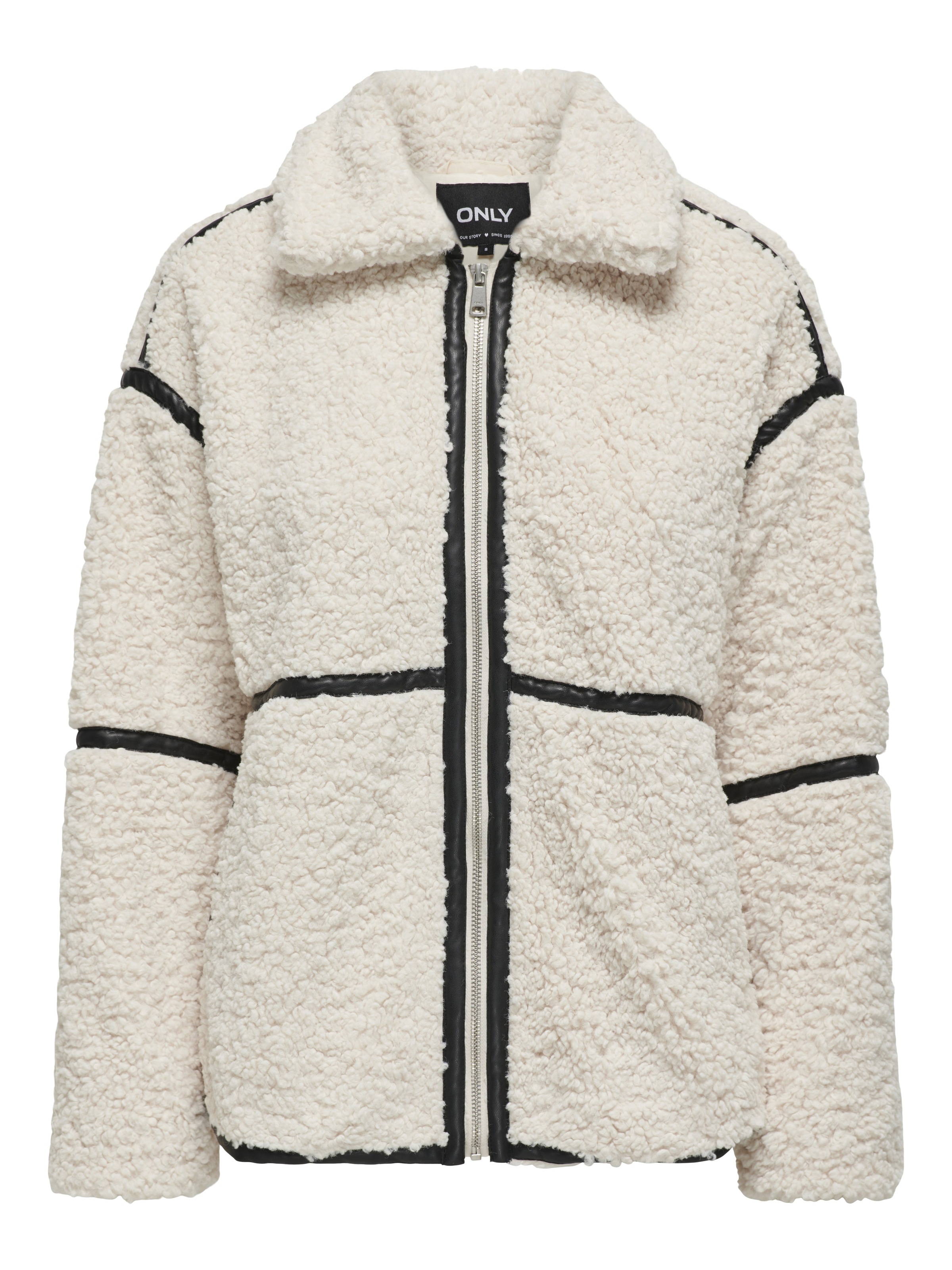 ONLY Plüschjacke »ONLPARIS TEDDY JACKET OTW CC« Kunstfaser