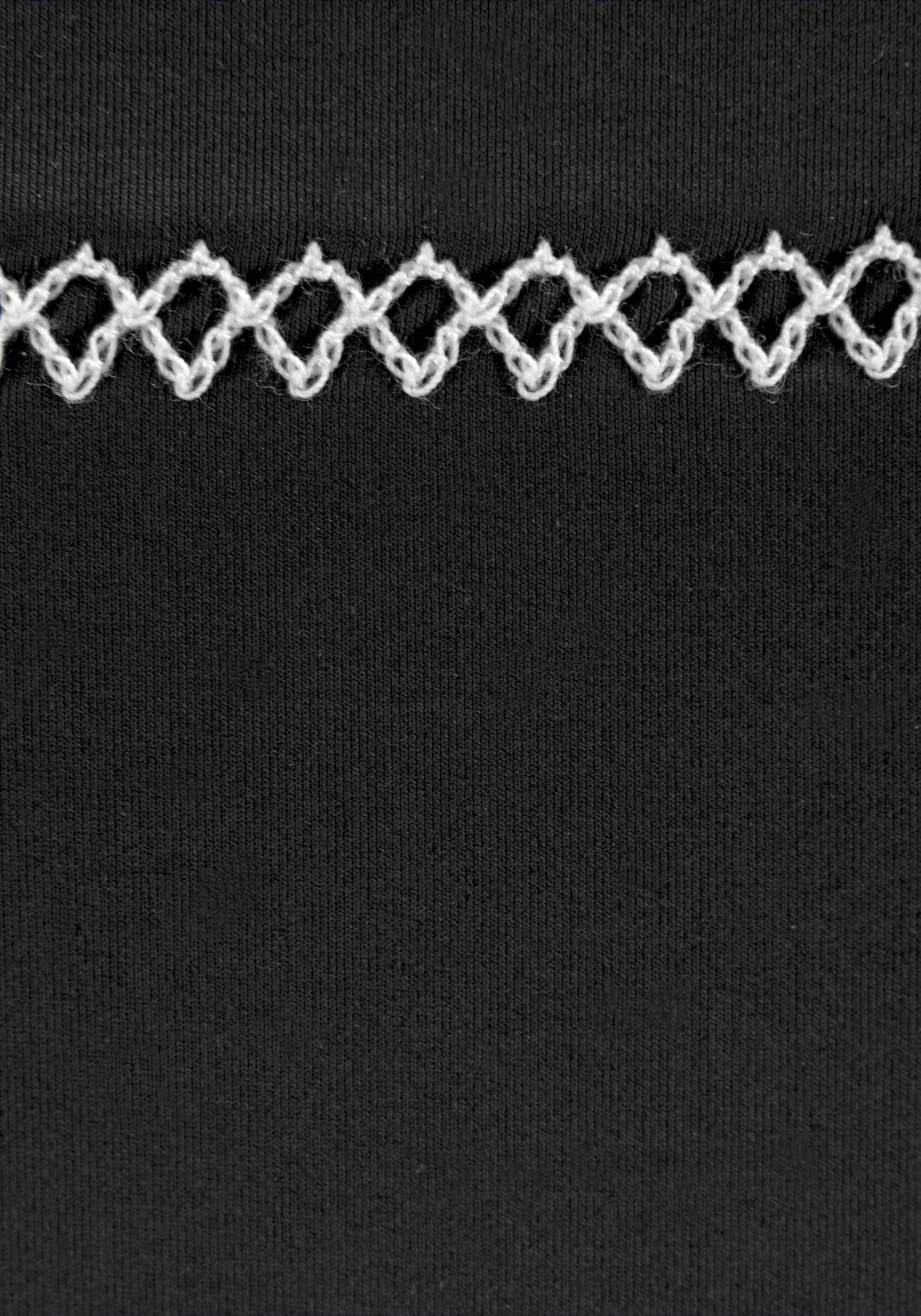 Sunseeker Bikini-Hose »Dainty«, in knapper Brasilien-Form und mit Häkelkante