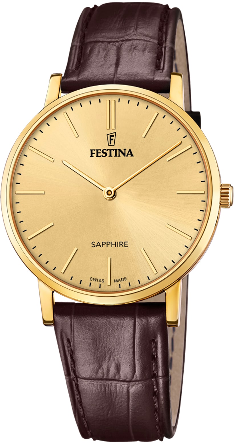 Festina Schweizer Uhr »Festina Swiss Made, F20016/1« bestellen | BAUR
