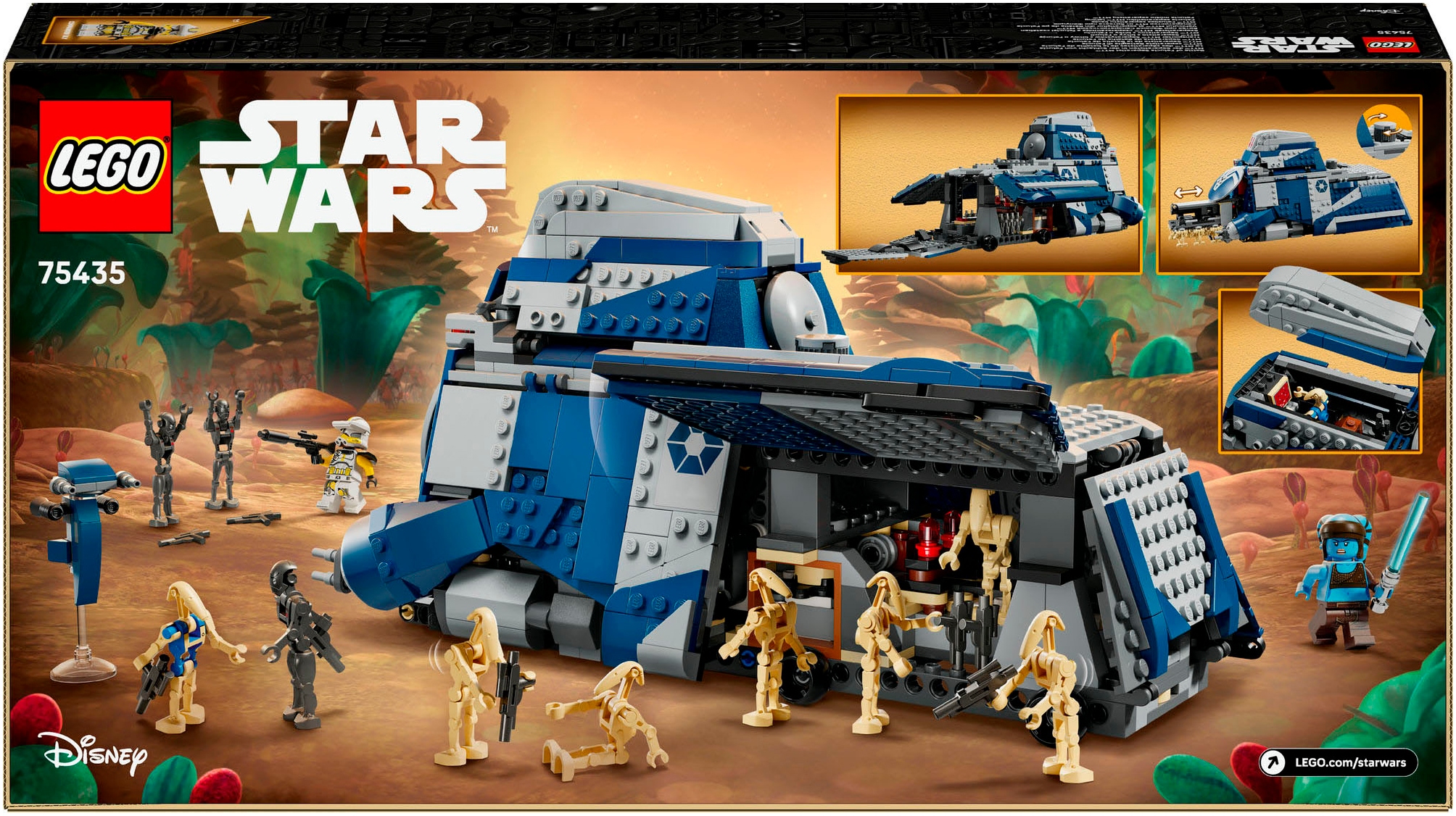 LEGO® Konstruktionsspielsteine »MTT der Separatisten in der Schlacht von Felucia (75435)«, (976 St.), ; Made in Europe