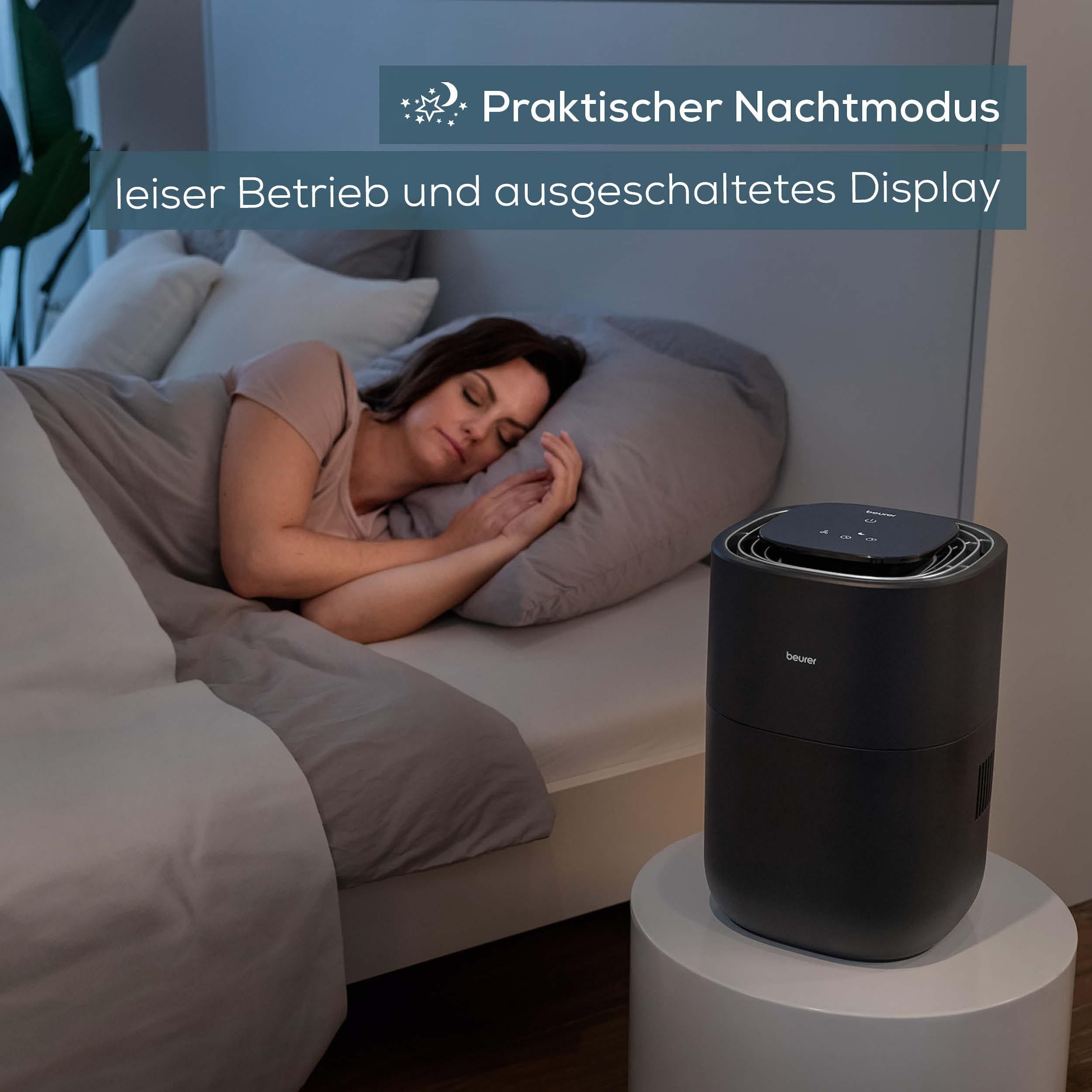BEURER Luftbefeuchter »LB 200« 3 l Wassertank Für Räume bis 30m²