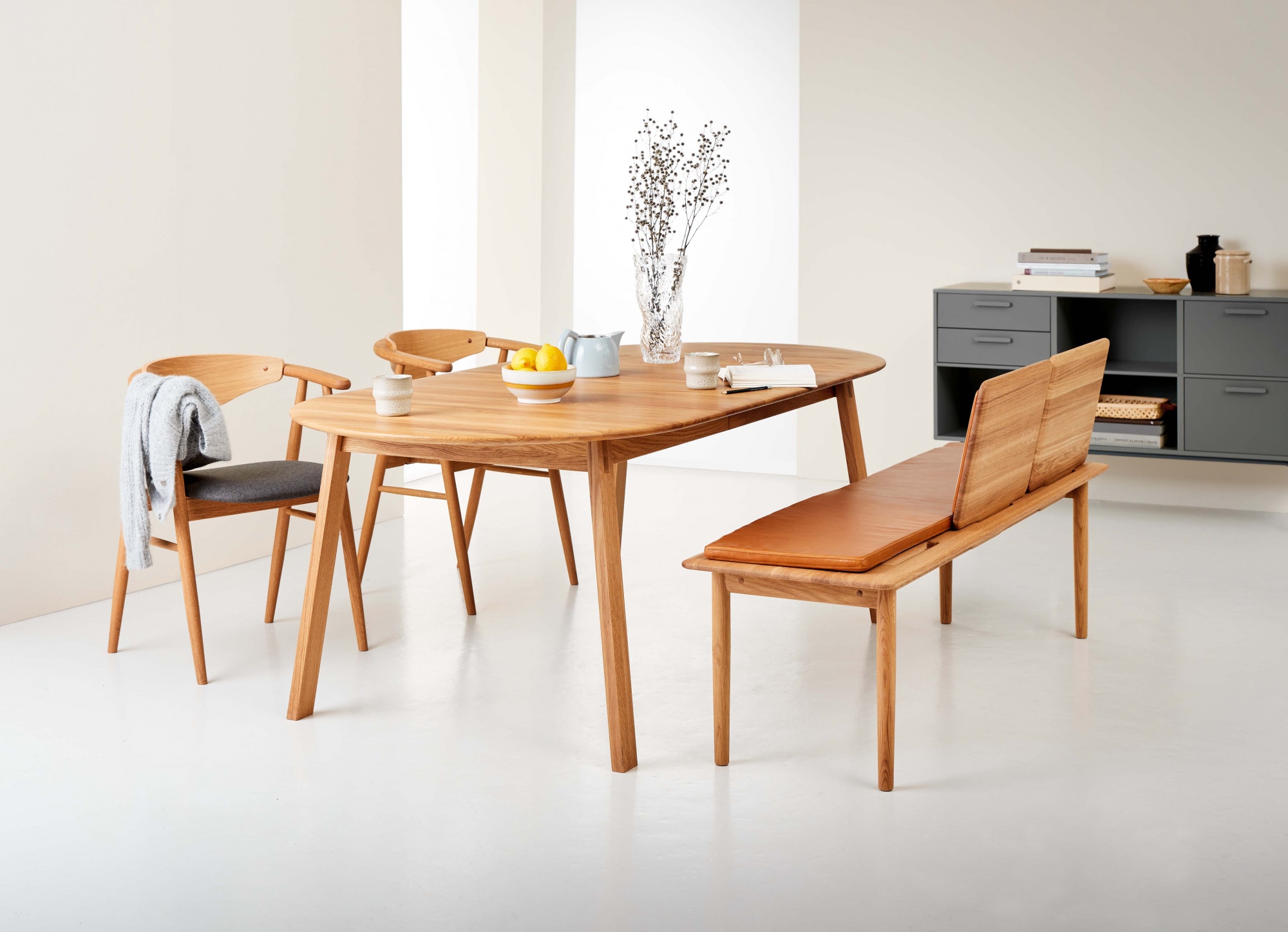 Hammel Furniture Esstisch Verlängerungsfunktion Hammel | BAUR aus cm, 200x100 Eichenholz, by »Findahl massivem Amalfi«