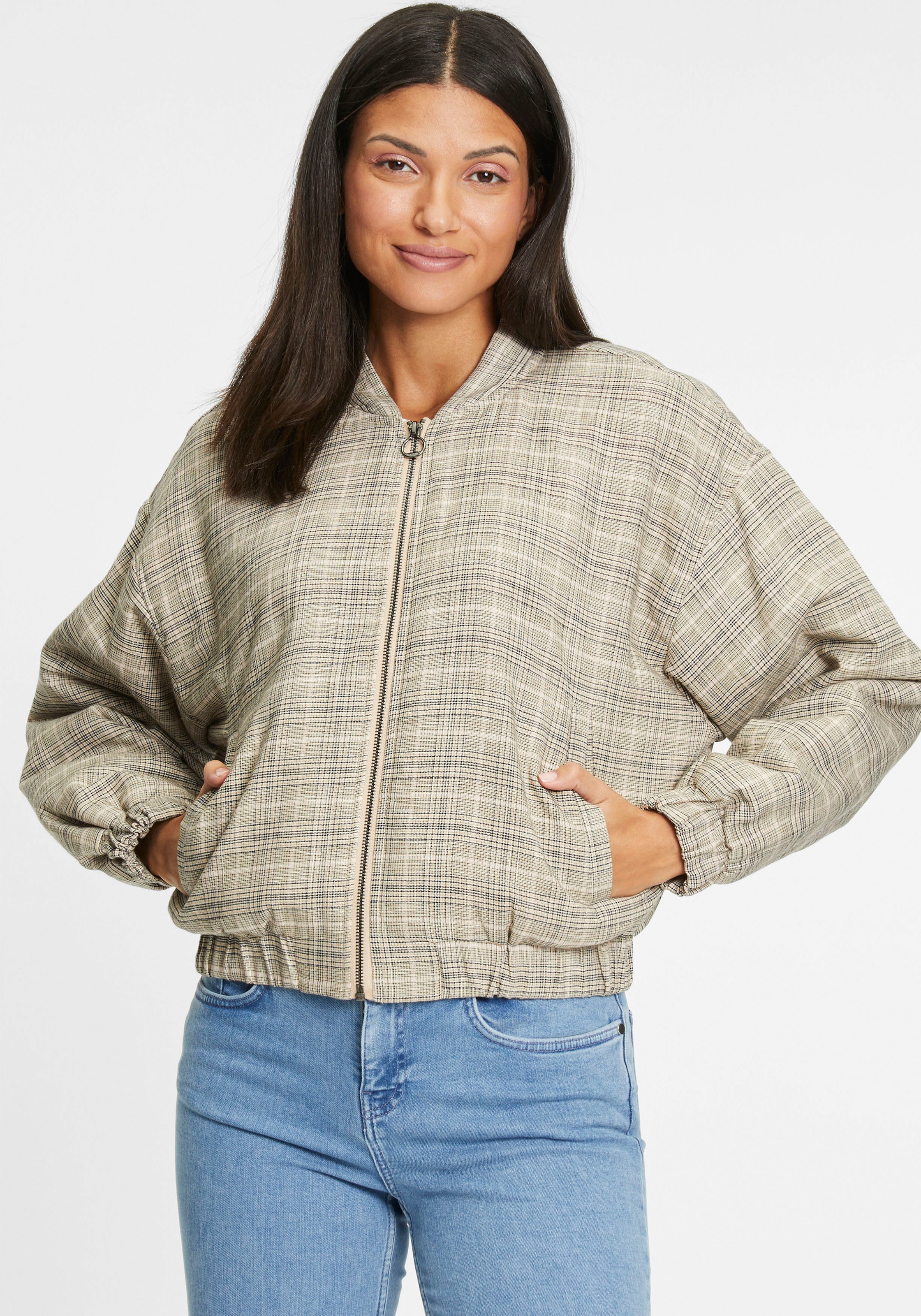 Tamaris Blouson, im kariertem Design - NEUE KOLLEKTION kaufen