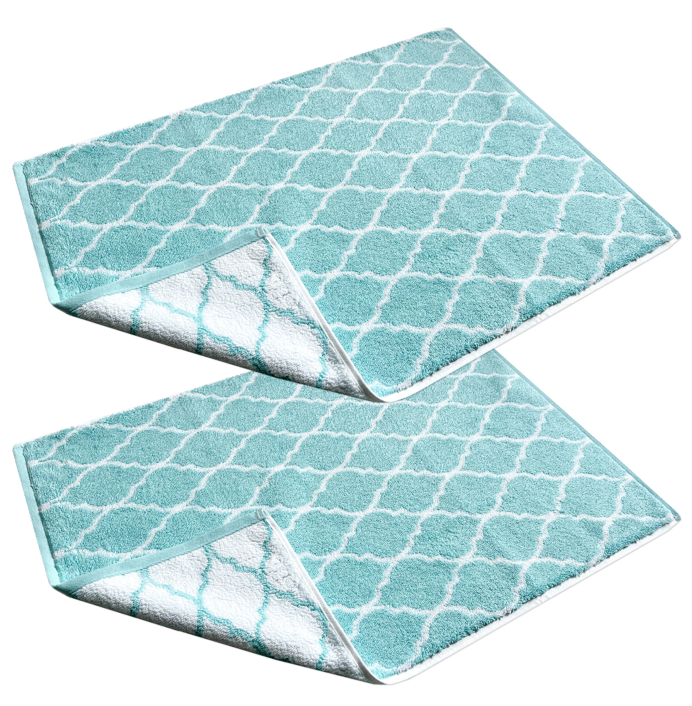 framsohn frottier Badematte "Tiles" Höhe 7 mm beidseitig nutzbar Baumwolle, günstig online kaufen