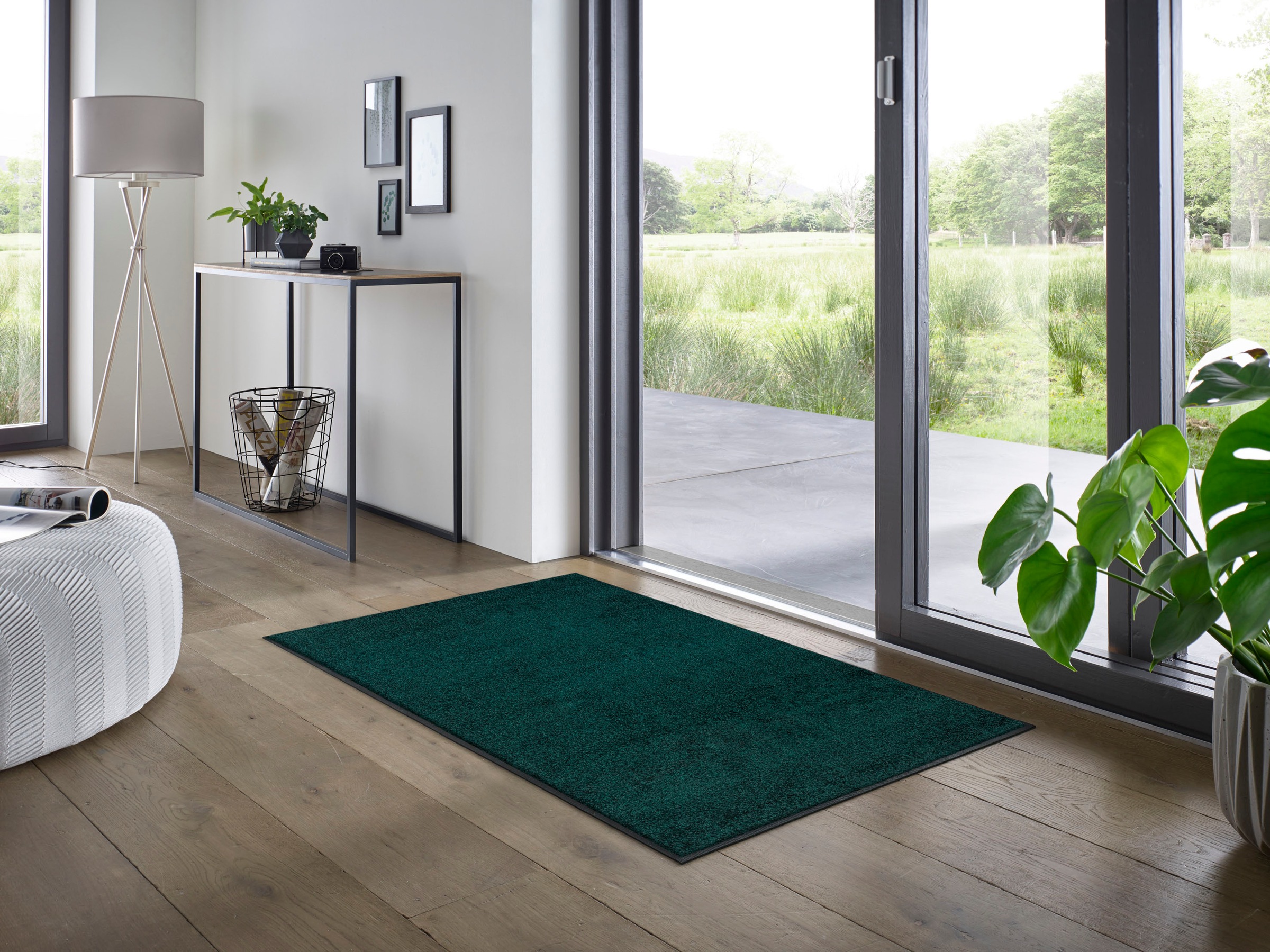 wash+dry by Kleen-Tex Fußmatte "Trend Uni, Schmutzfangmatte, waschbar" rech günstig online kaufen