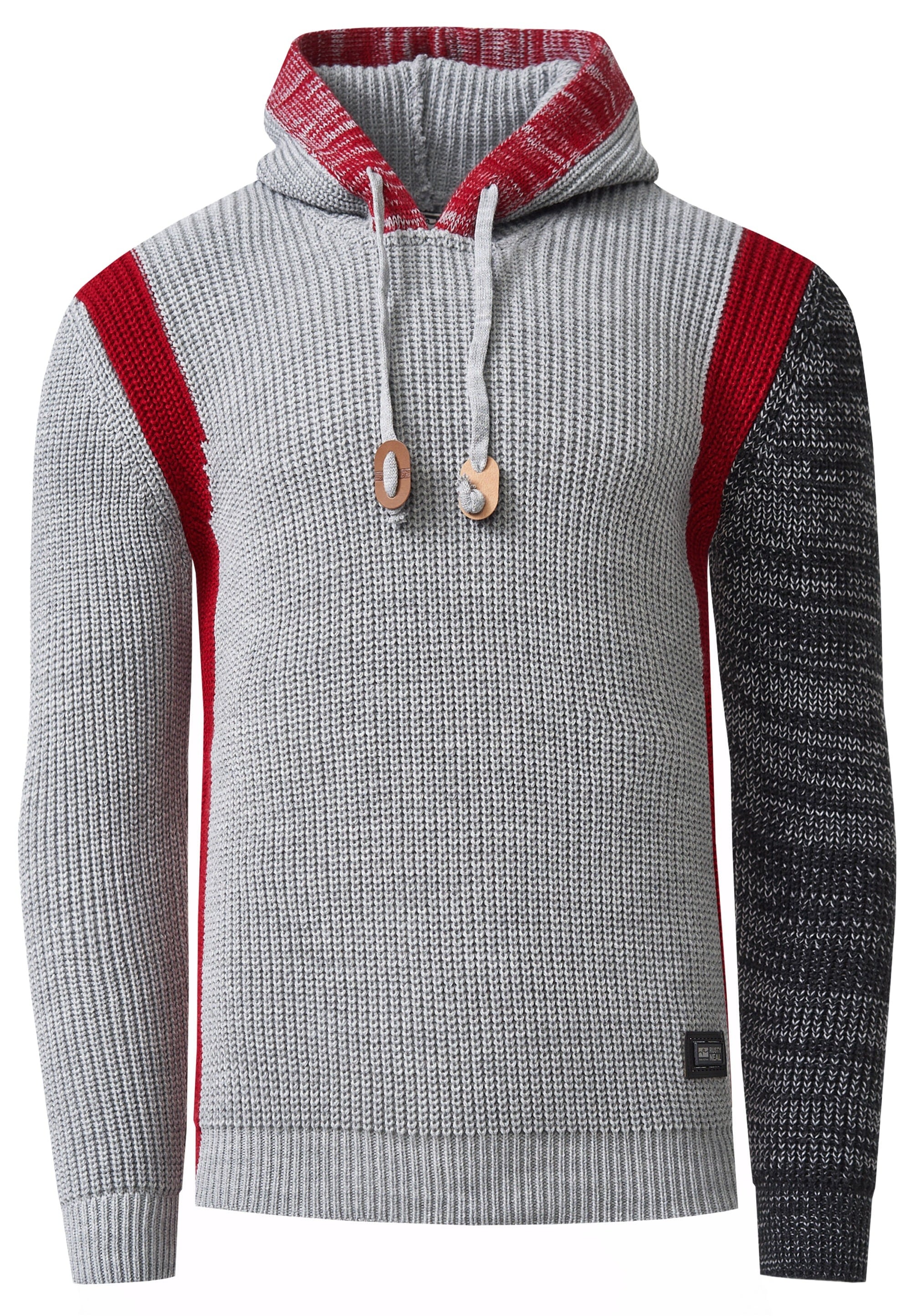 Rusty Neal Strickpullover mit Kontrast-Details