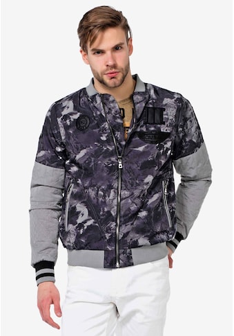 Cipo & Baxx Cipo & Baxx Collegejacke in coolem Mil...