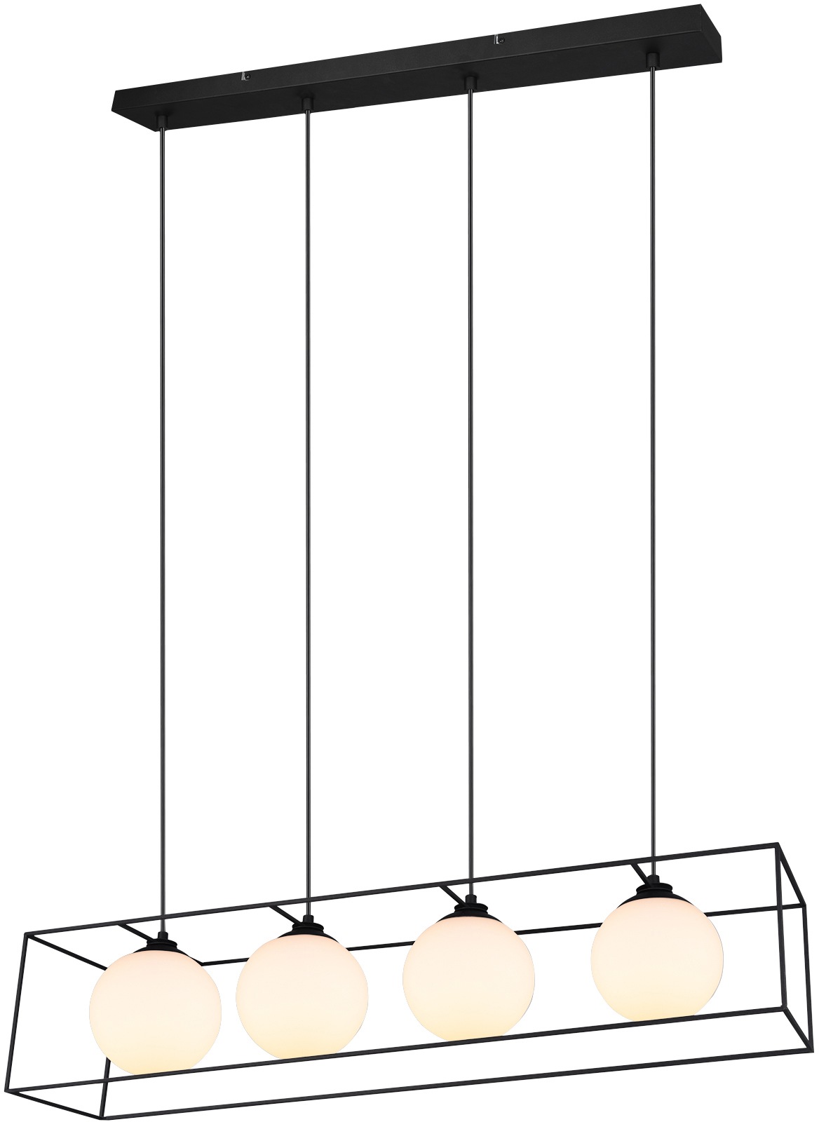 TRIO Leuchten Pendelleuchte Gabbia, E14, 1 St., Hängeleuchte, Hängelampe
