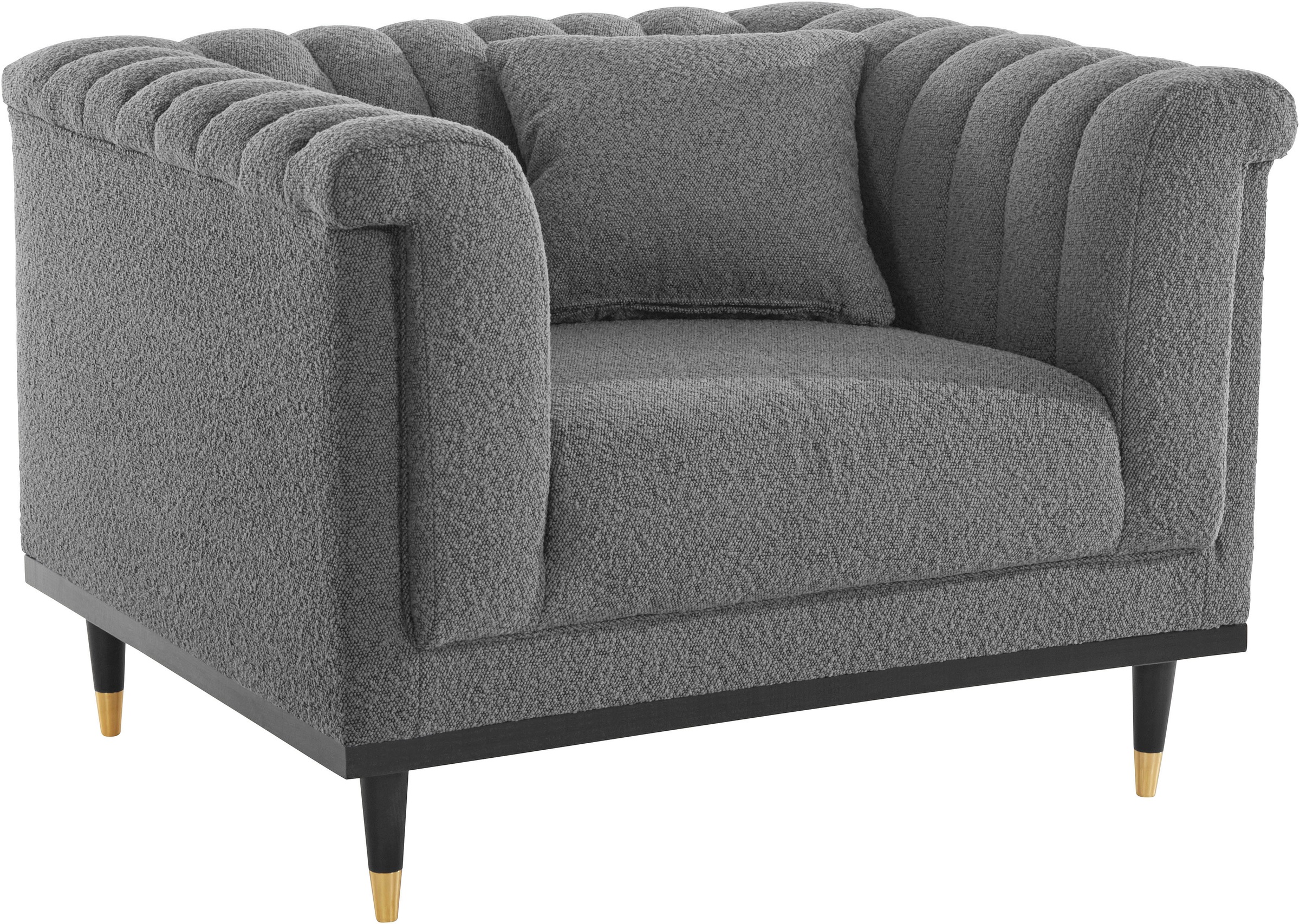 Home affaire Cocktailsessel "Chamby New Sessel", im Bouclé-Strukturbezug mi günstig online kaufen