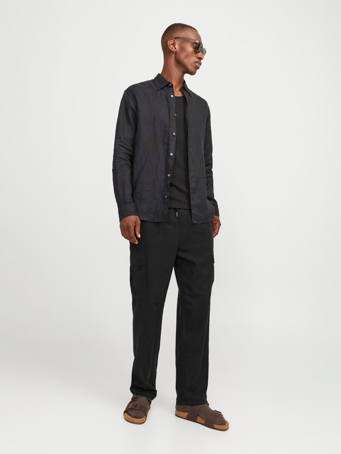 Jack & Jones Cargohose »JPSTKARL SUMMER CARGO SN STYD«, mit Taschen
