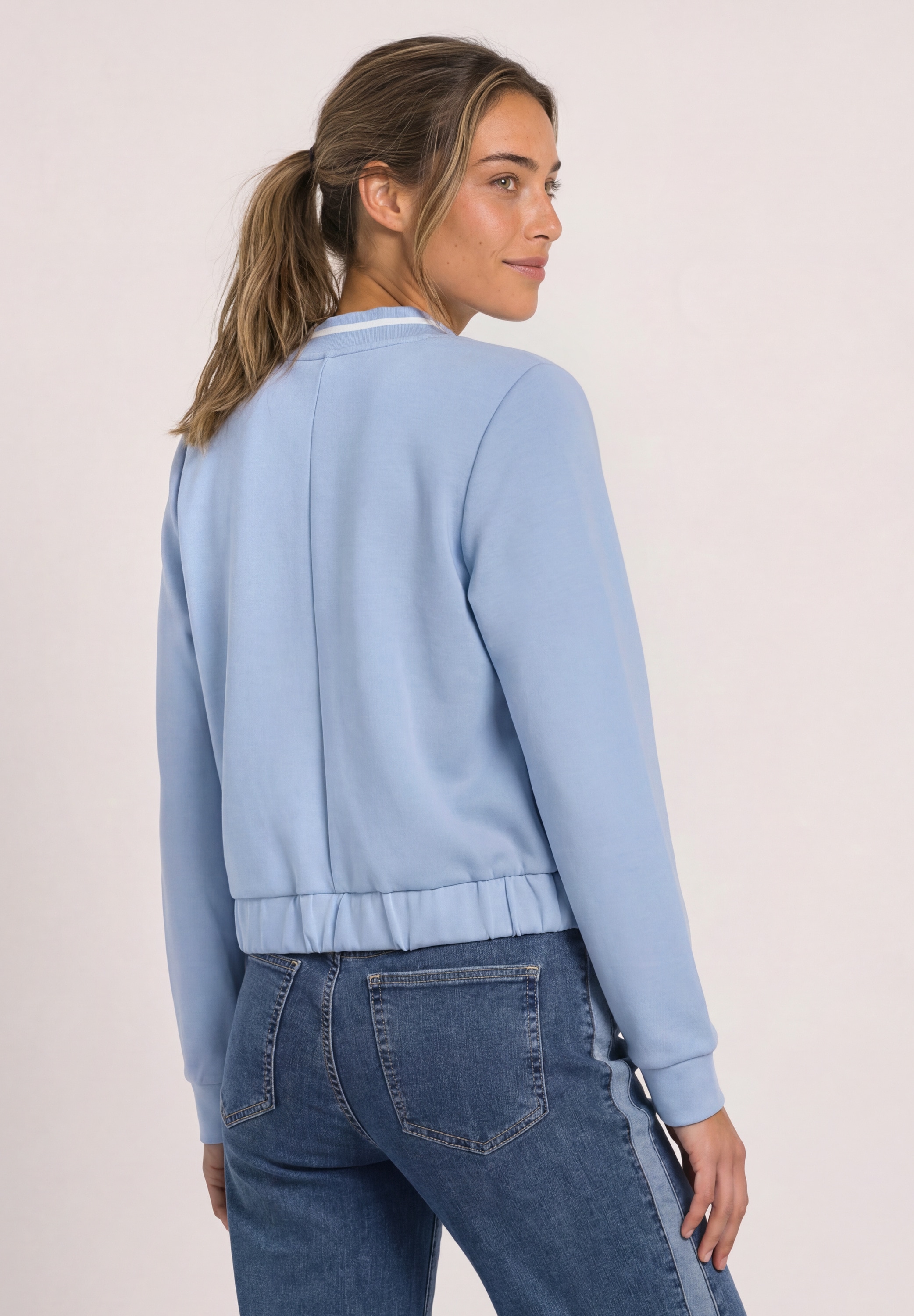 STREET ONE Cardigan im Silk Look