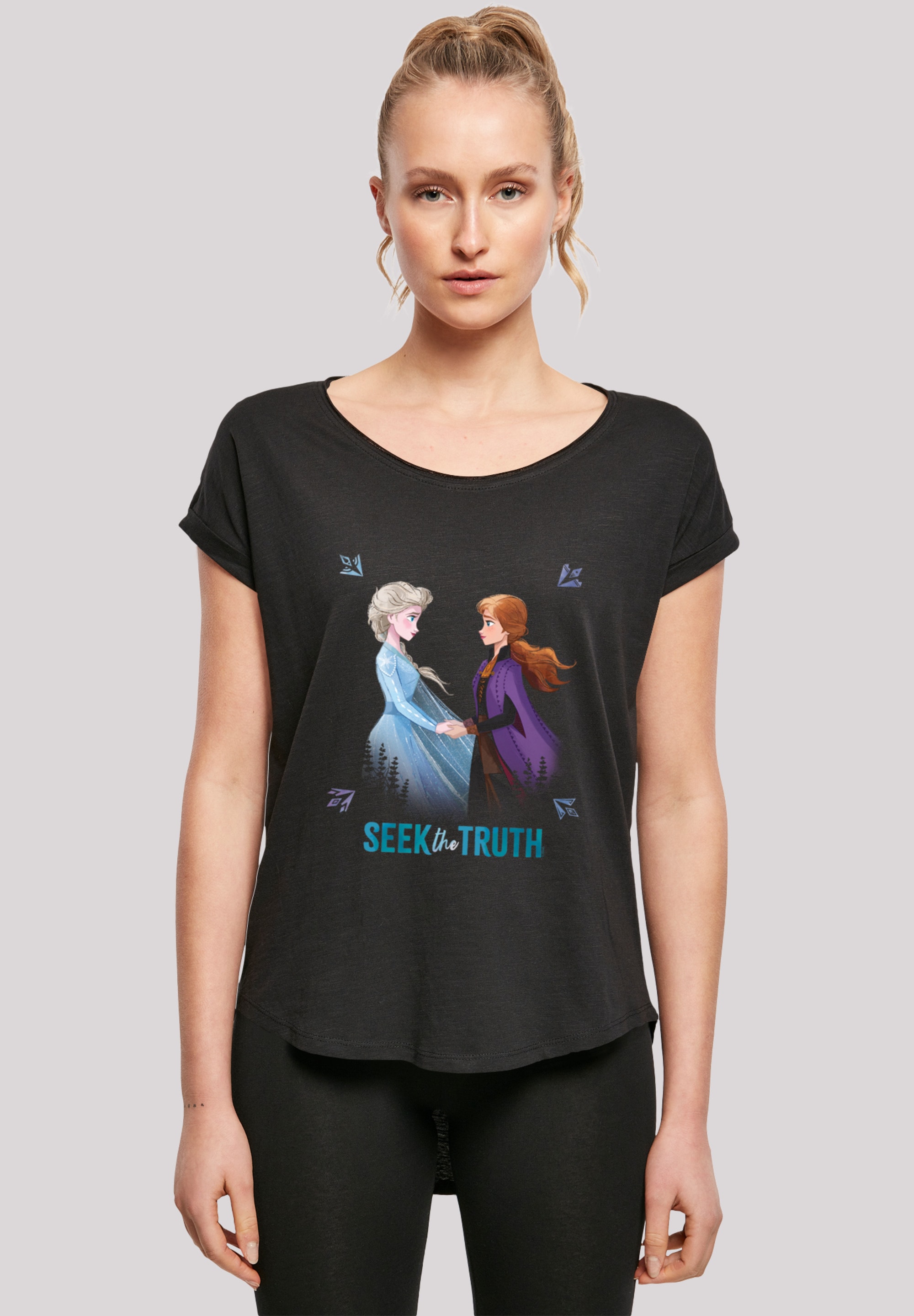 T-Shirt »Disney Frozen 2 Elsa And Anna Seek The Truth«, Print