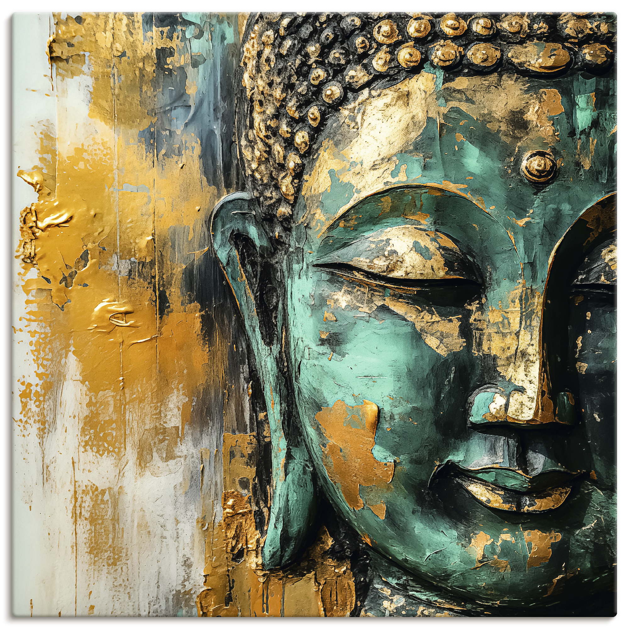 Artland Wandbild "Budda" Buddhismus 1 Stk. tlg. als Alubild, Leinwandbild, Poster, Wandaufkleber in verschied. Größen