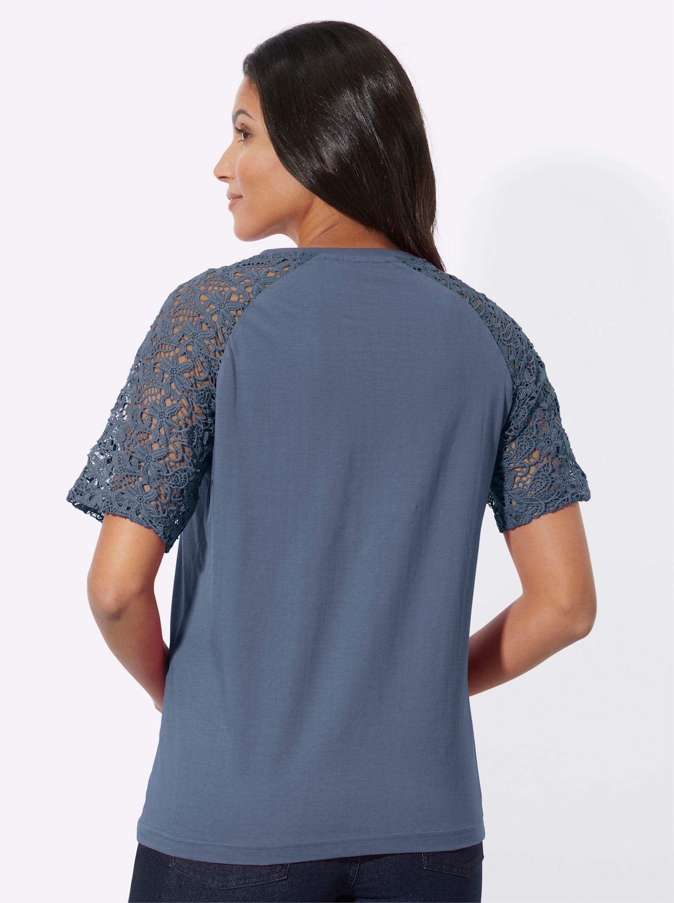 Spitzenshirt "Spitzenshirt" 1 Stk. tlg. günstig online kaufen