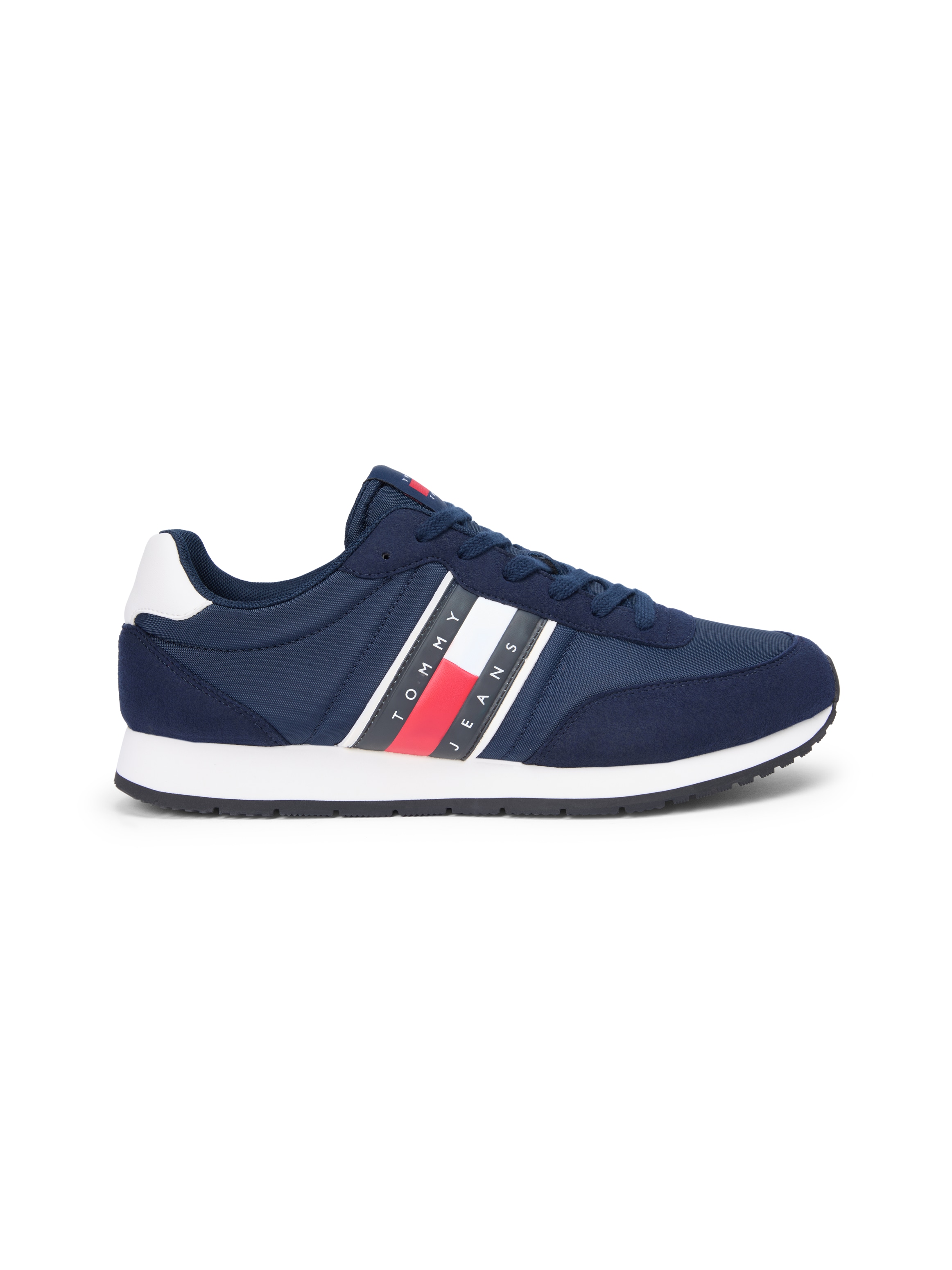 Tommy Jeans Sneaker »TJM  CLASSIC RUNNER«  Freizeitschuh, Halbschuh, Schnürer mit Kontrastbesätzen