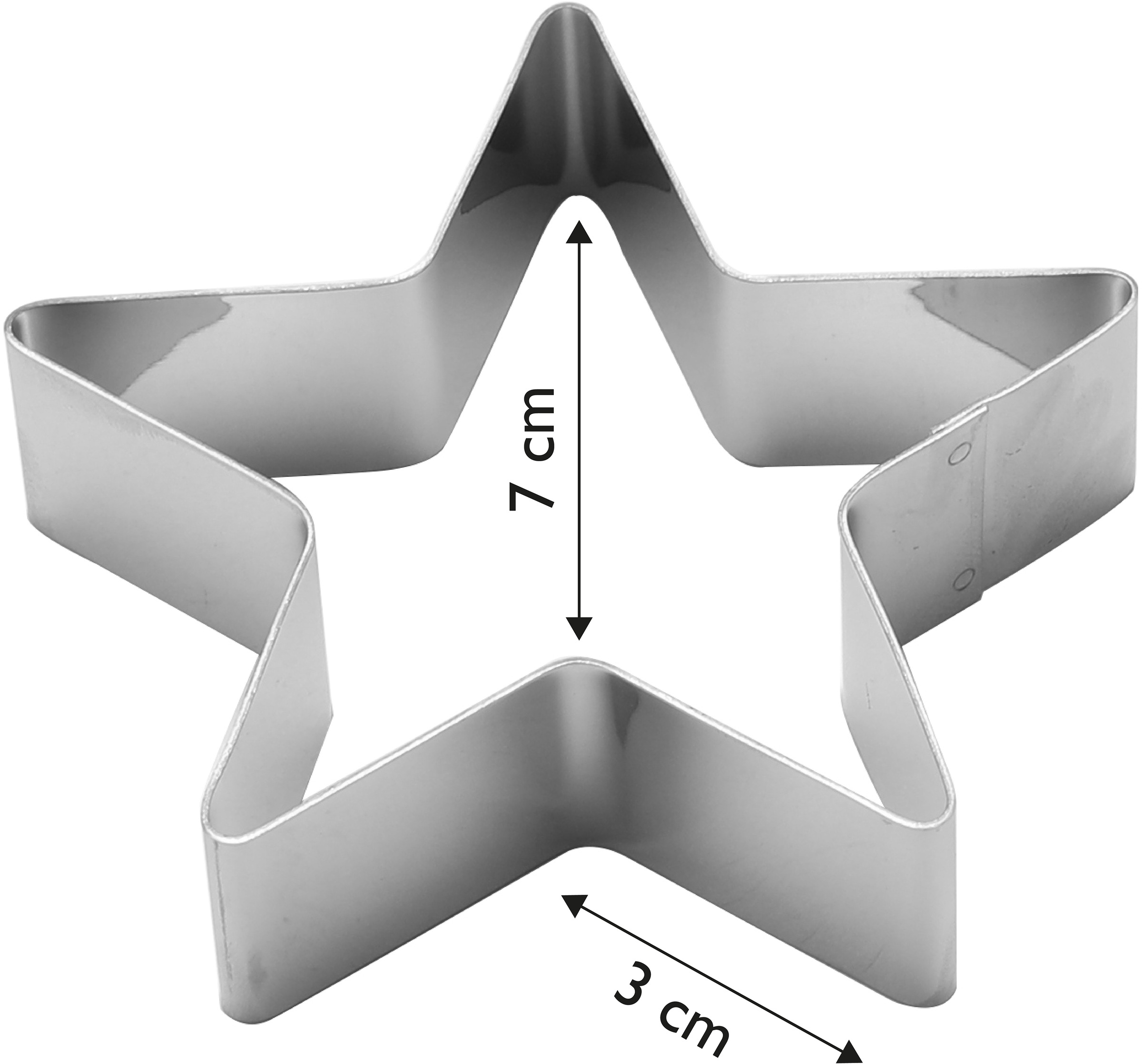 ECHTWERK Serviettenring, (Set, 4 tlg.), Serviettenhalter-Set, Serviettenschnallen, Sterndesign, aus Edelstahl