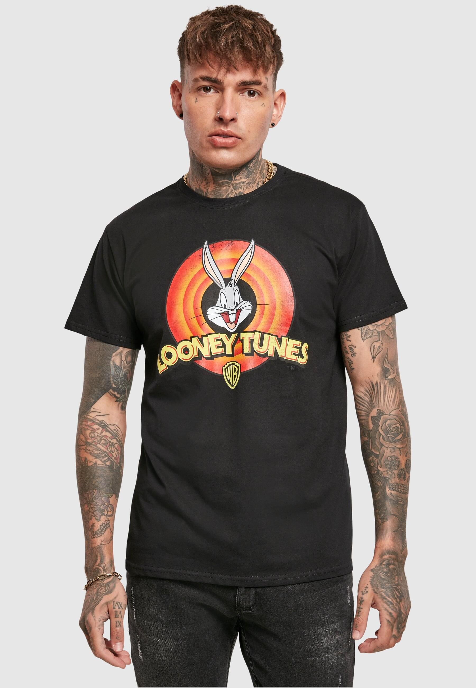 Thumbnail - Merchcode T-Shirt "Merchcode Herren Looney Tunes Bugs Bunny Logo Tee" 1 Stk.
