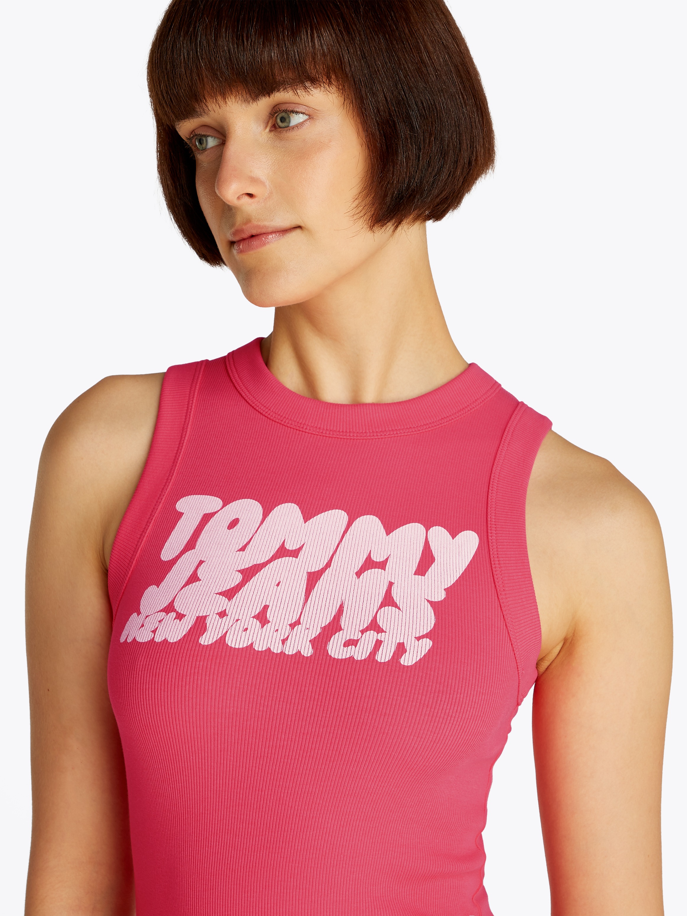 Thumbnail - Tommy Jeans Minikleid "TJW TJ BUBBLE TANK DRESS", mit Logodruck