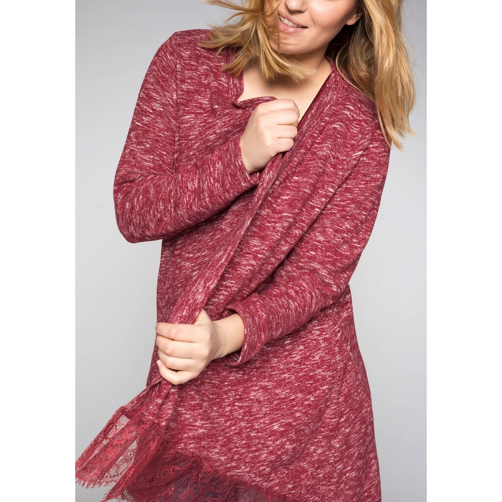 Sheego Longstrickjacke »Longcardigan«