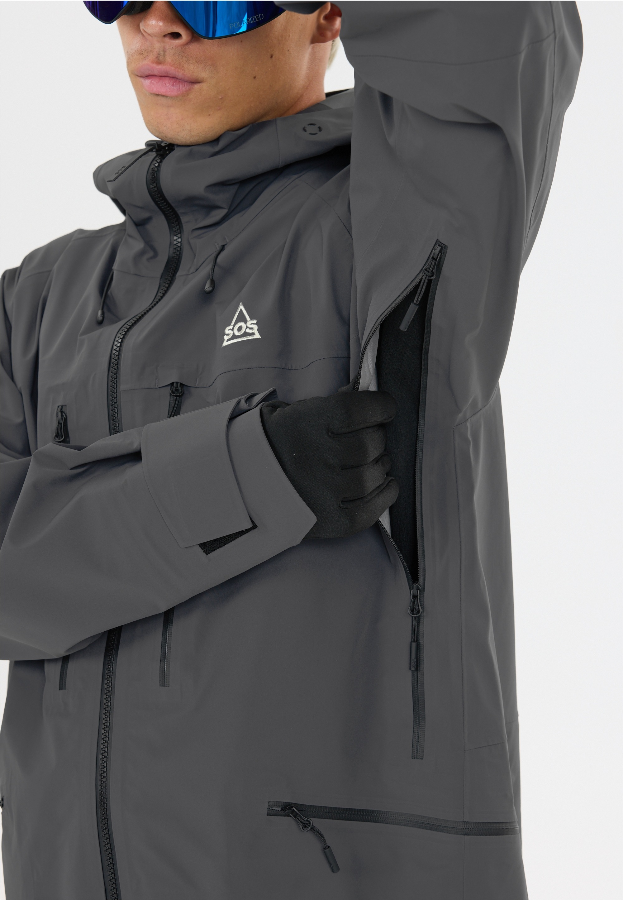 SOS Softshelljacke »Kula« mit wasserdichter Membran