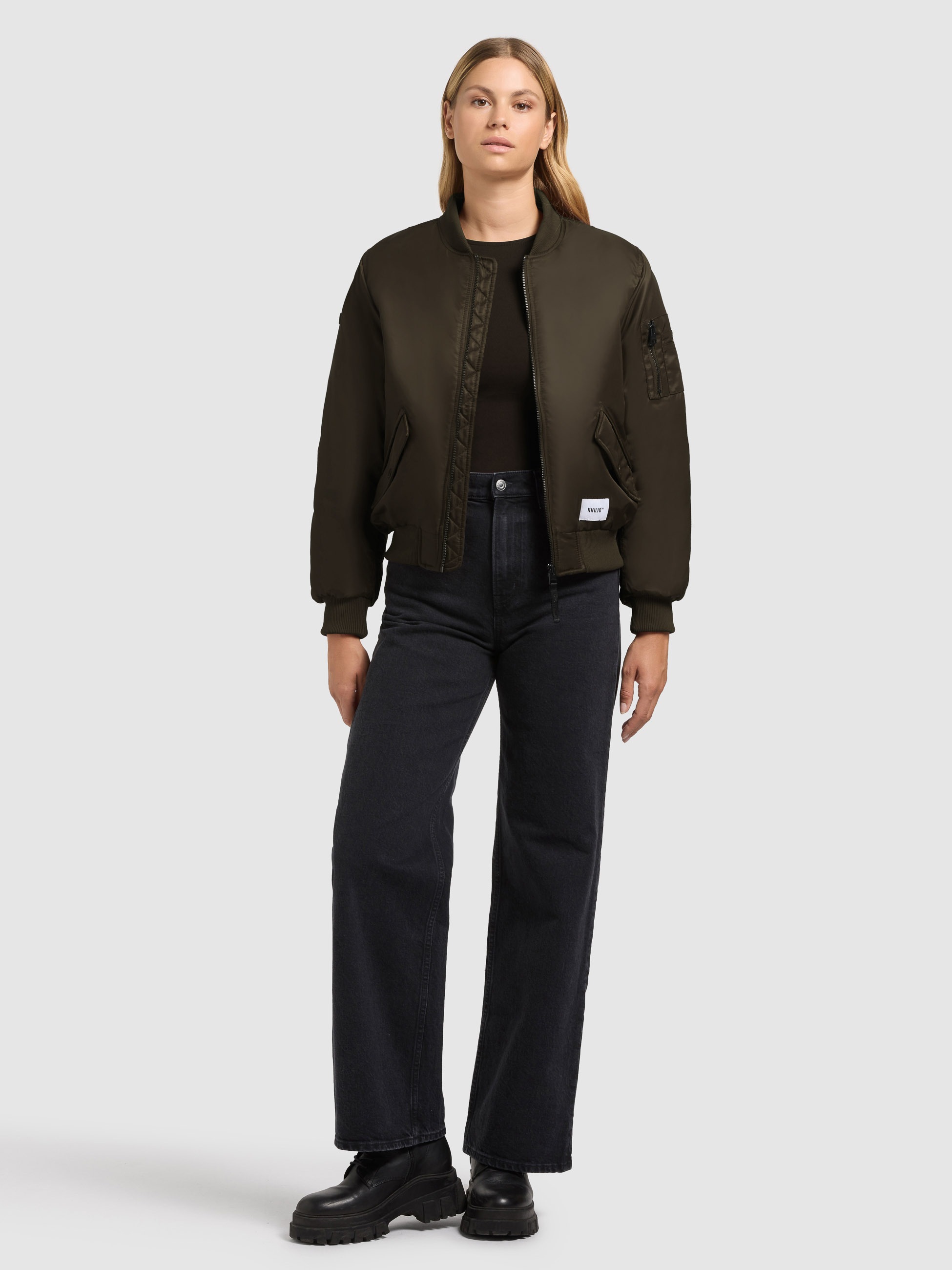khujo Bomberjacke »KASIA«, ohne Kapuze