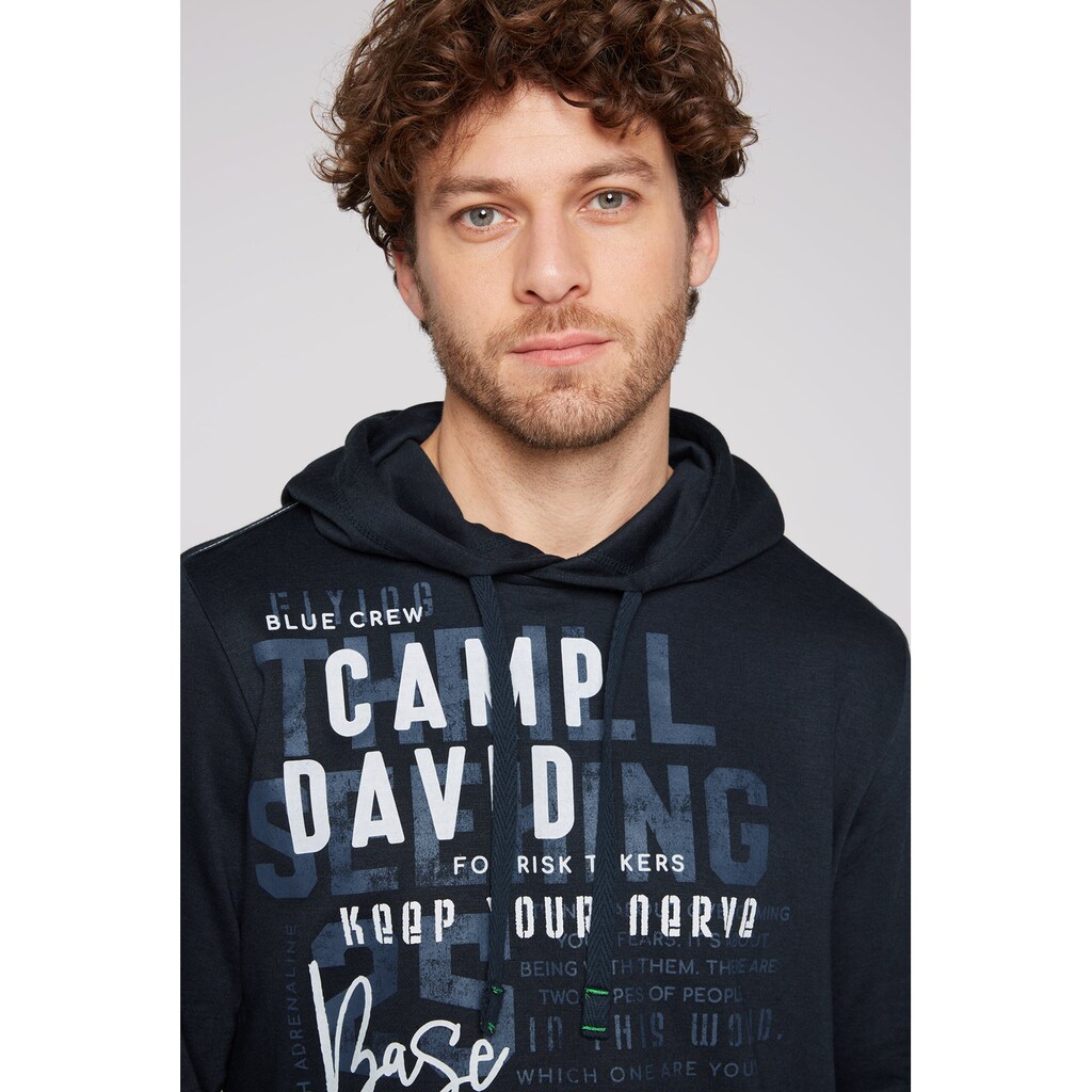 CAMP DAVID Kapuzensweatshirt