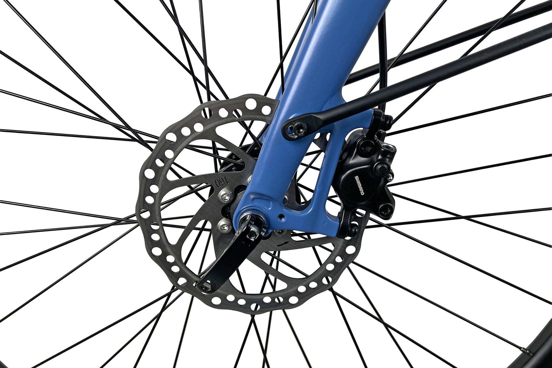 LLobe »CityVenture E-Bike 27,5" Ontario RM, blau« 2 Gang Nabenschaltung Heckmotor 250 W