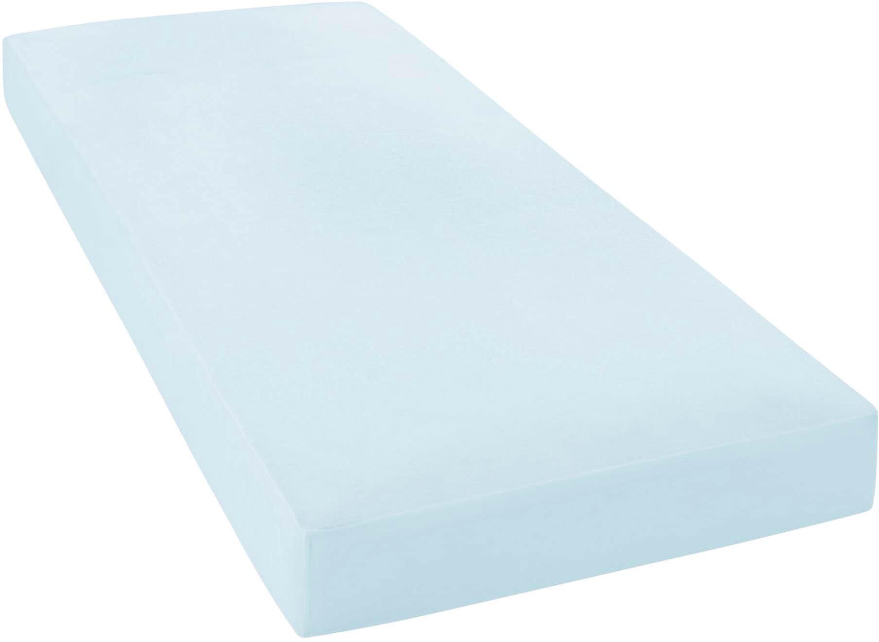 Janine Spannbettlaken »MAKO-FEINJERSEY 5007« aus 100% Baumwolle, für Matratzen bis 26 cm Höhe