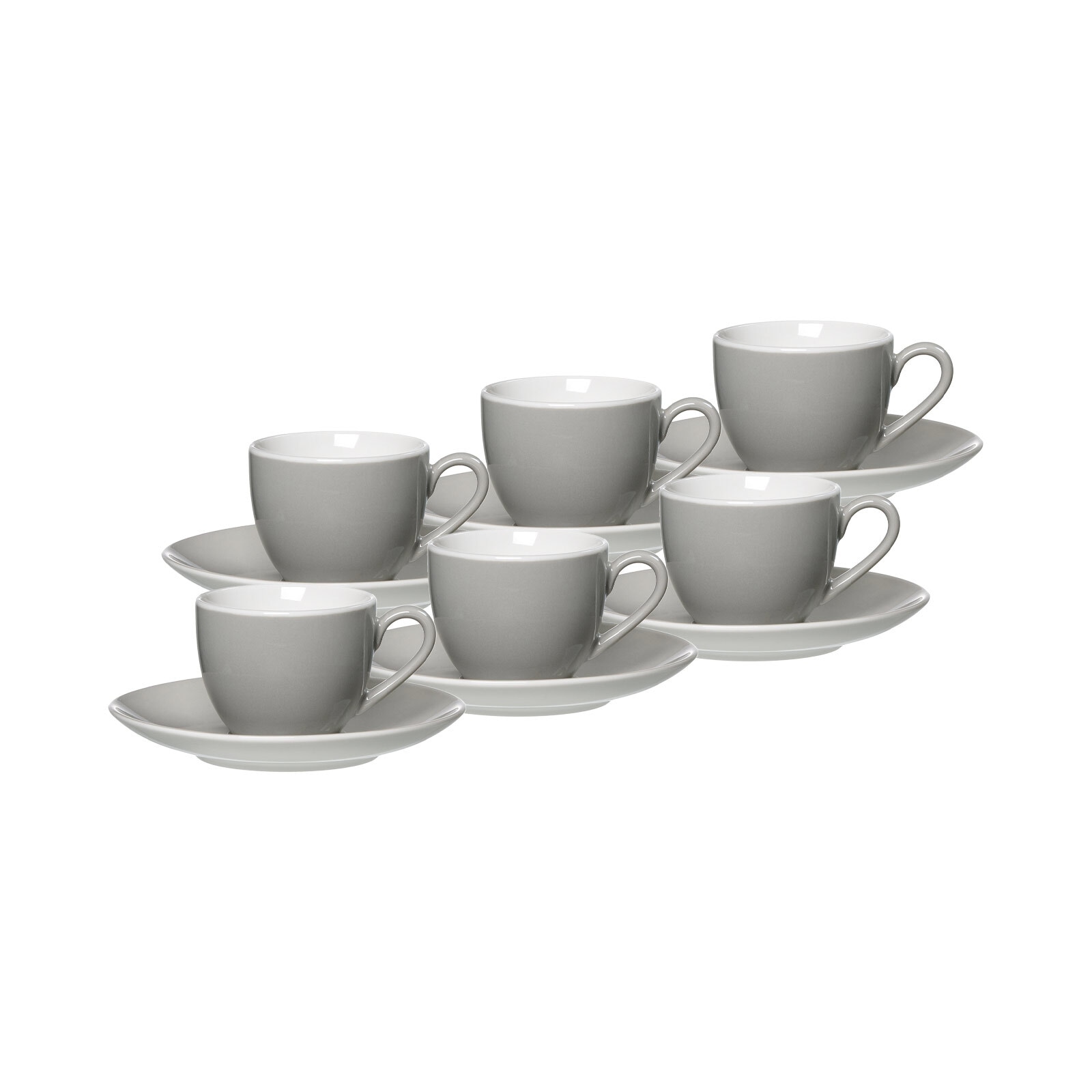 Ritzenhoff & Breker Tasse "Espressotassen und -untertassen Doppio 80 ml 6er günstig online kaufen