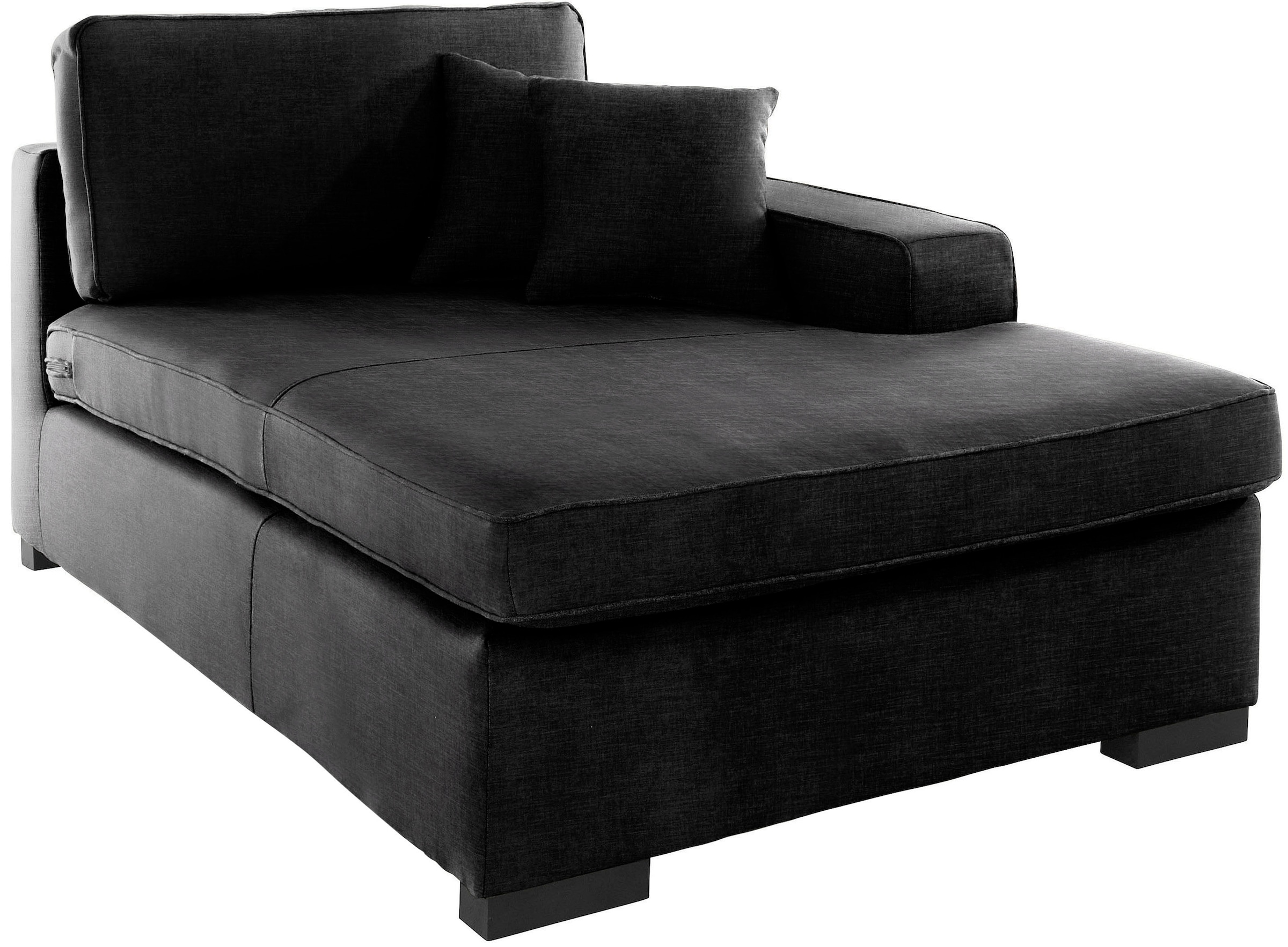 Sofaelement HOME AFFAIRE "Skara", grau (anthrazit), B:110cm H:86cm T:160cm, Polsterelemente, Modul zum eigenen Zusammenstellen, in vielen Bezugsqualitäten