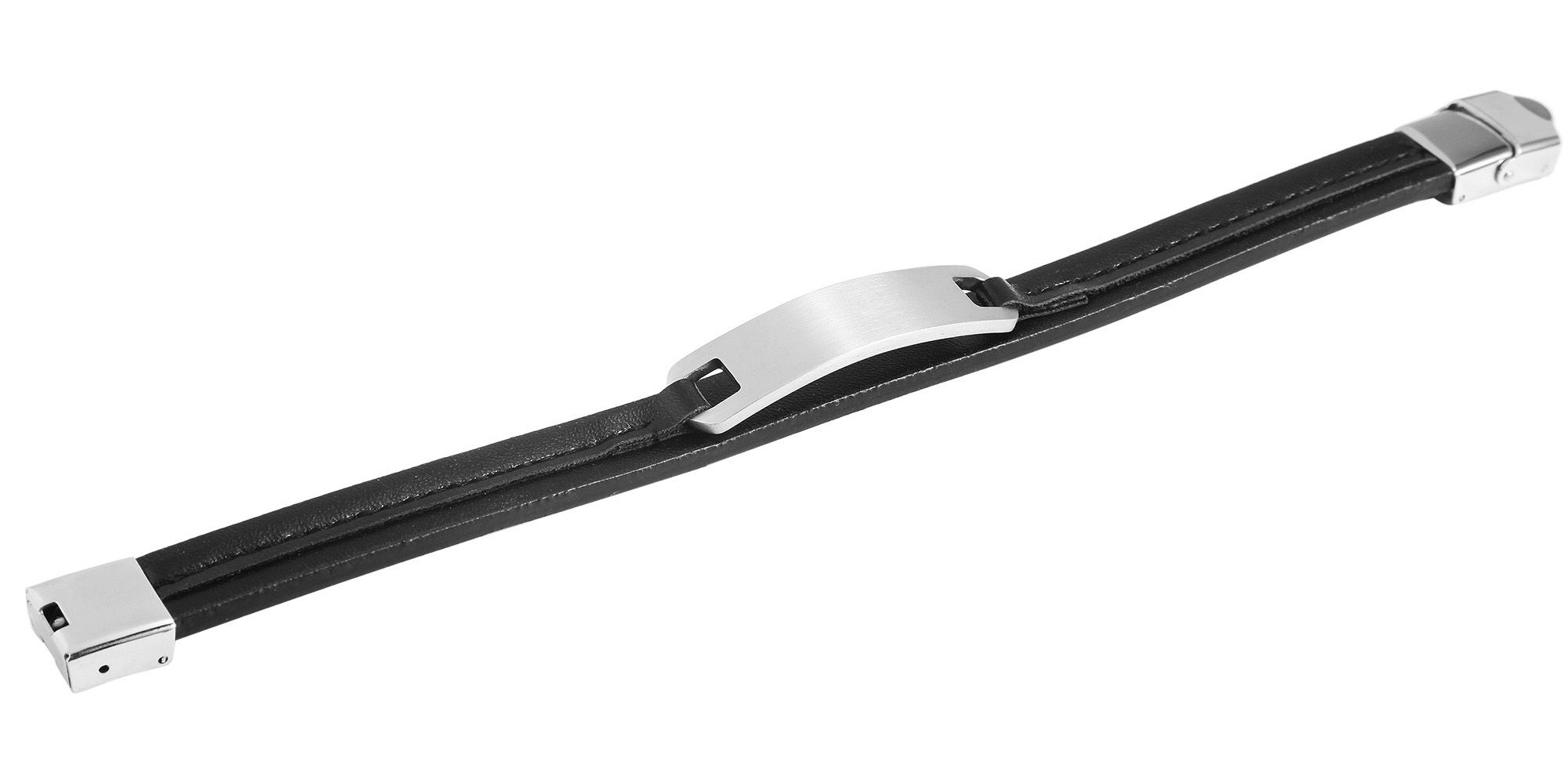 Adelia´s Armband »Unisex Armband aus Leder 20,5 cm« Eine schöne Geschenkidee für jeden Anlass