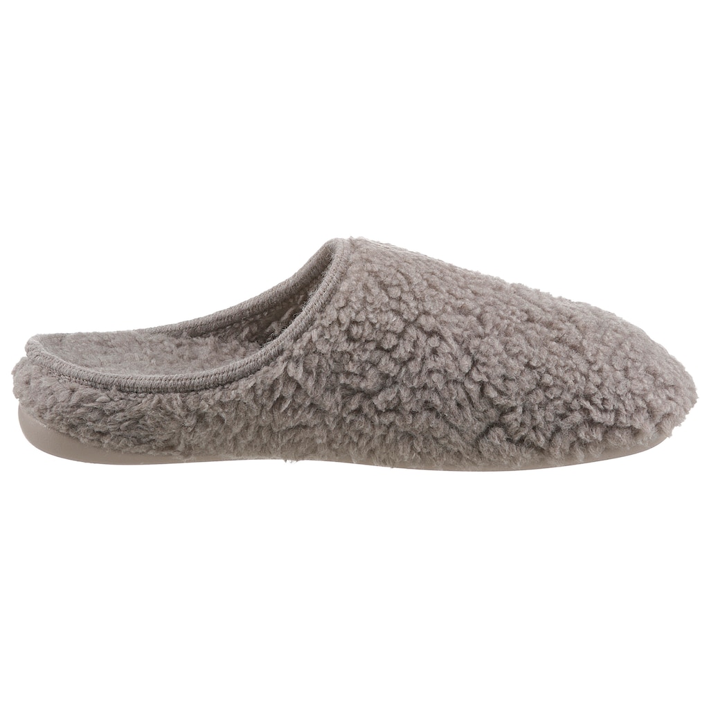 thies Pantoffel »Bio-Teddy«, in kuscheliger Optik