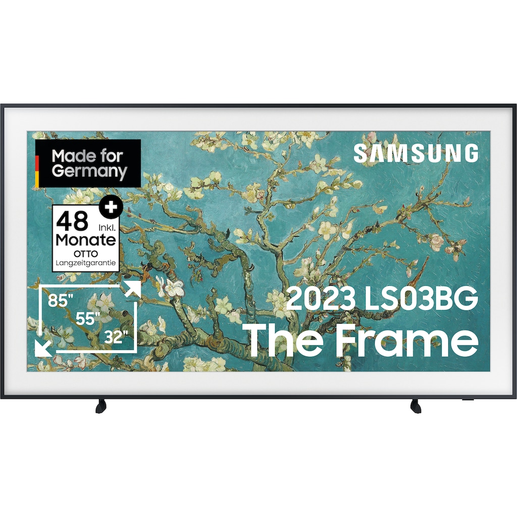 Samsung LED-Fernseher, 189 cm/75 Zoll, Smart-TV-Google TV, Mattes Display,Austauschbare Rahmen,Art Mode