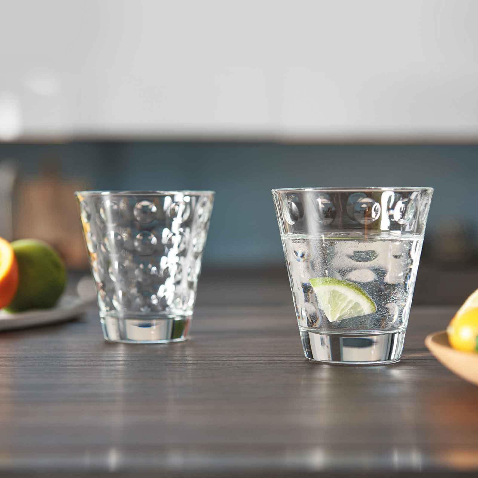 LEONARDO Glas »Trinkgläser Optic 215 ml 6er Set transparent«
