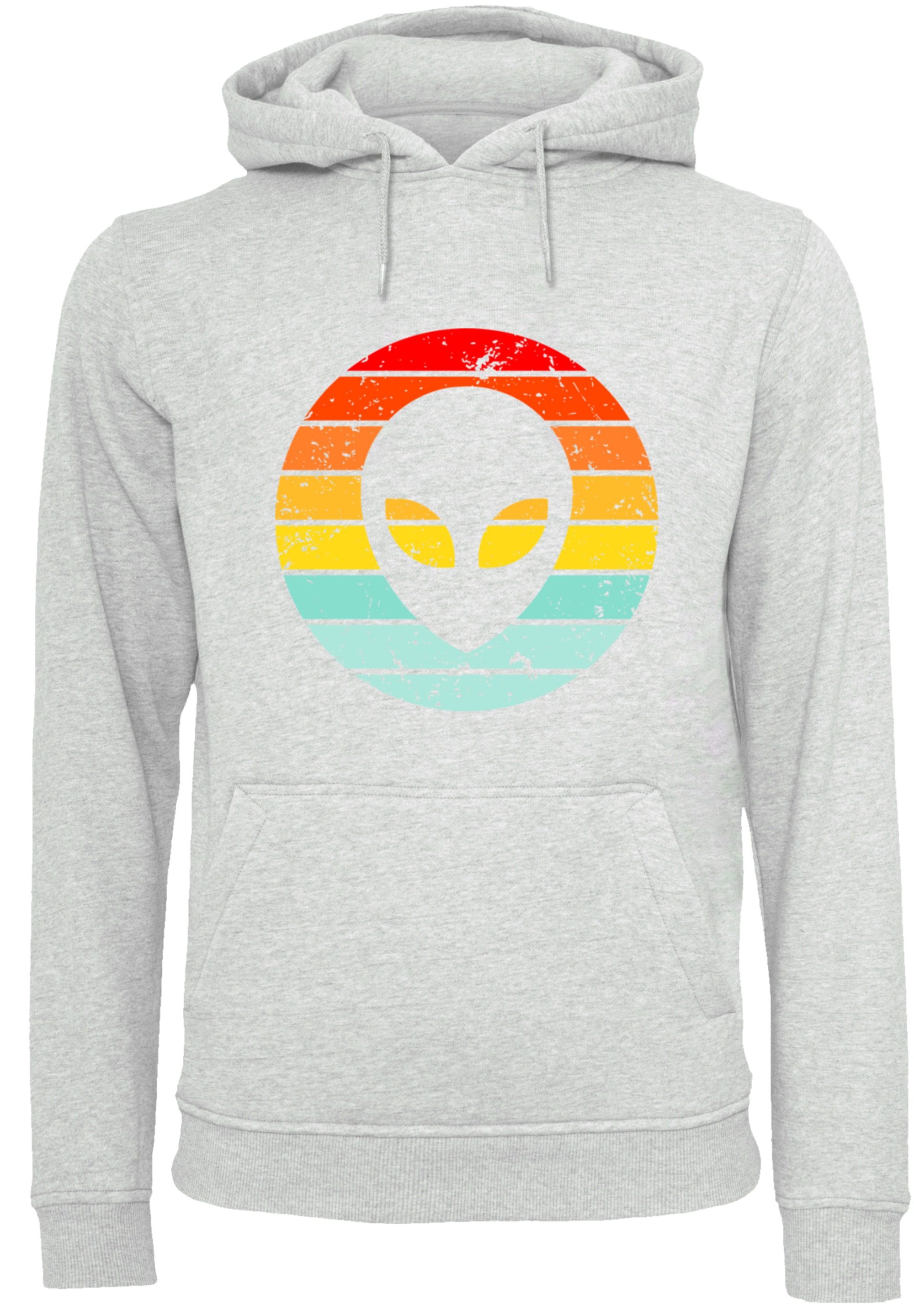 F4NT4STIC Kapuzenpullover »Alien Retro Sonnenuntergang« Premium Qualität