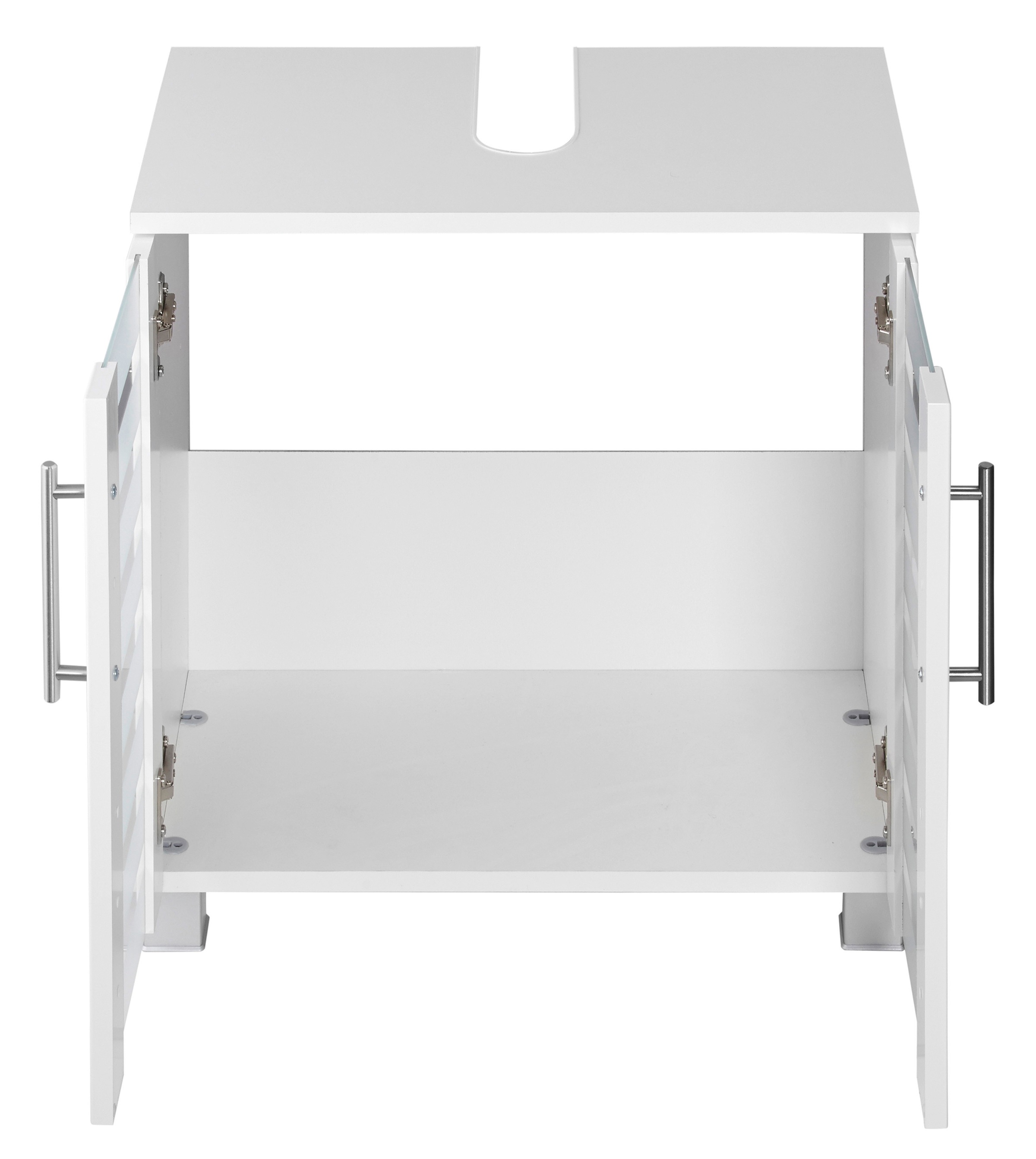 welltime Waschbeckenunterschrank »Jaca«, Breite 60 cm, mit MDF Hochglanz-Fronten