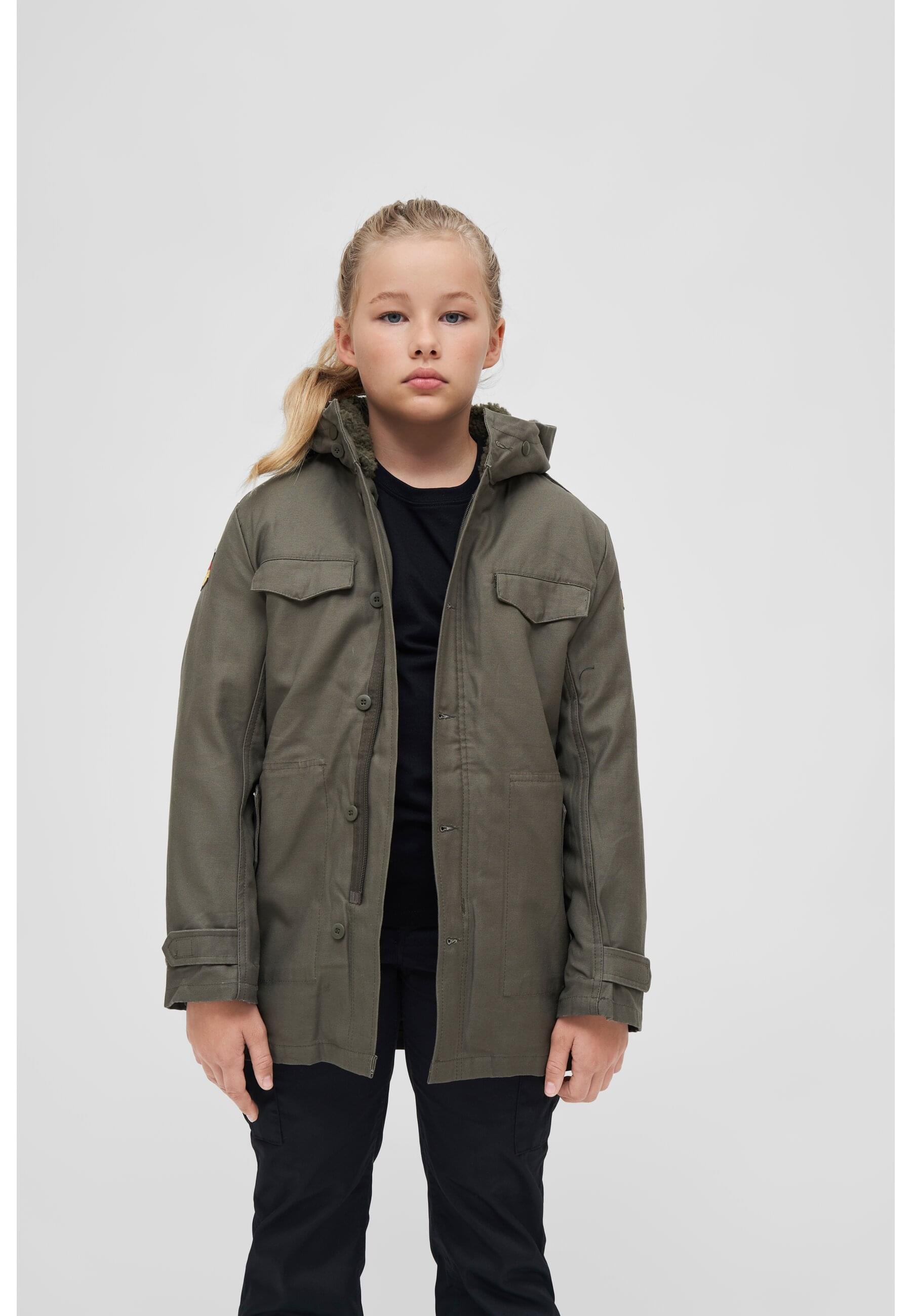 Brandit Parka »Brandit Herren Kids BW Parka«, (1 St.), mit Kapuze