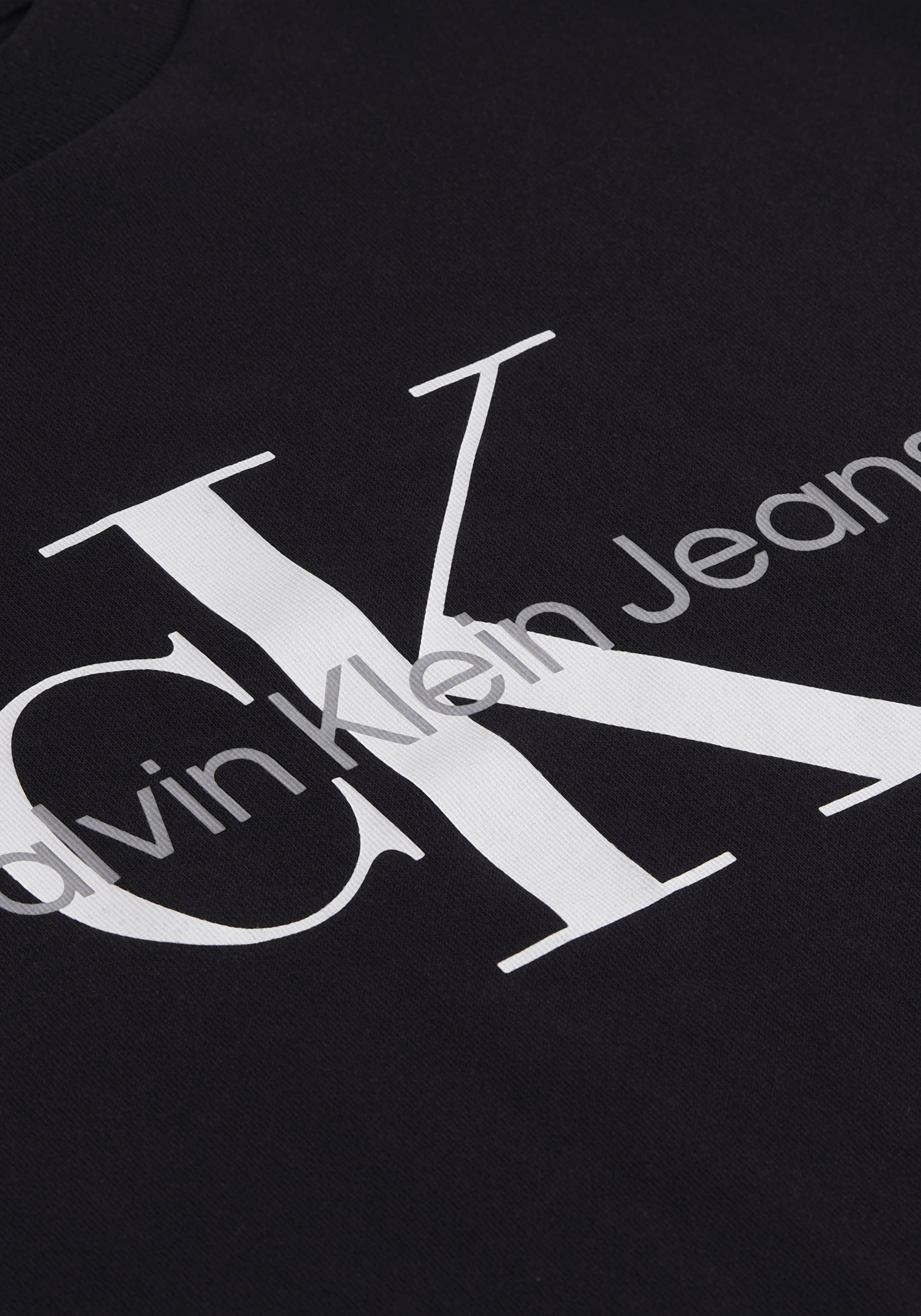 Friday Monogramm tlg.), Jeans TEE«, (1 Black Klein | REGULAR BAUR MONOGRAM Calvin mit Klein »CORE Calvin Jeans Rundhalsshirt