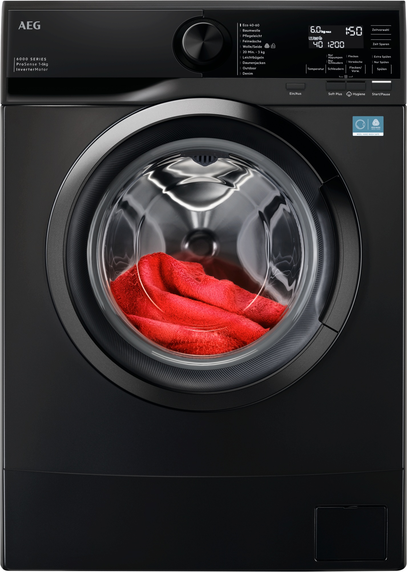 AEG Waschmaschine "LSR6SA75260", B:59,5cm H:84,3cm T:37,2cmgrau, Waschmaschinen