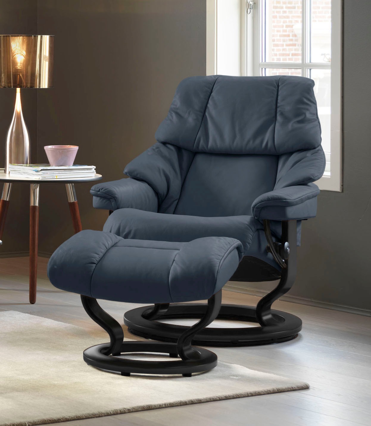 Stressless "Reno" mit Classic Base, Größe S, M & L, Gestell Schwarz günstig online kaufen