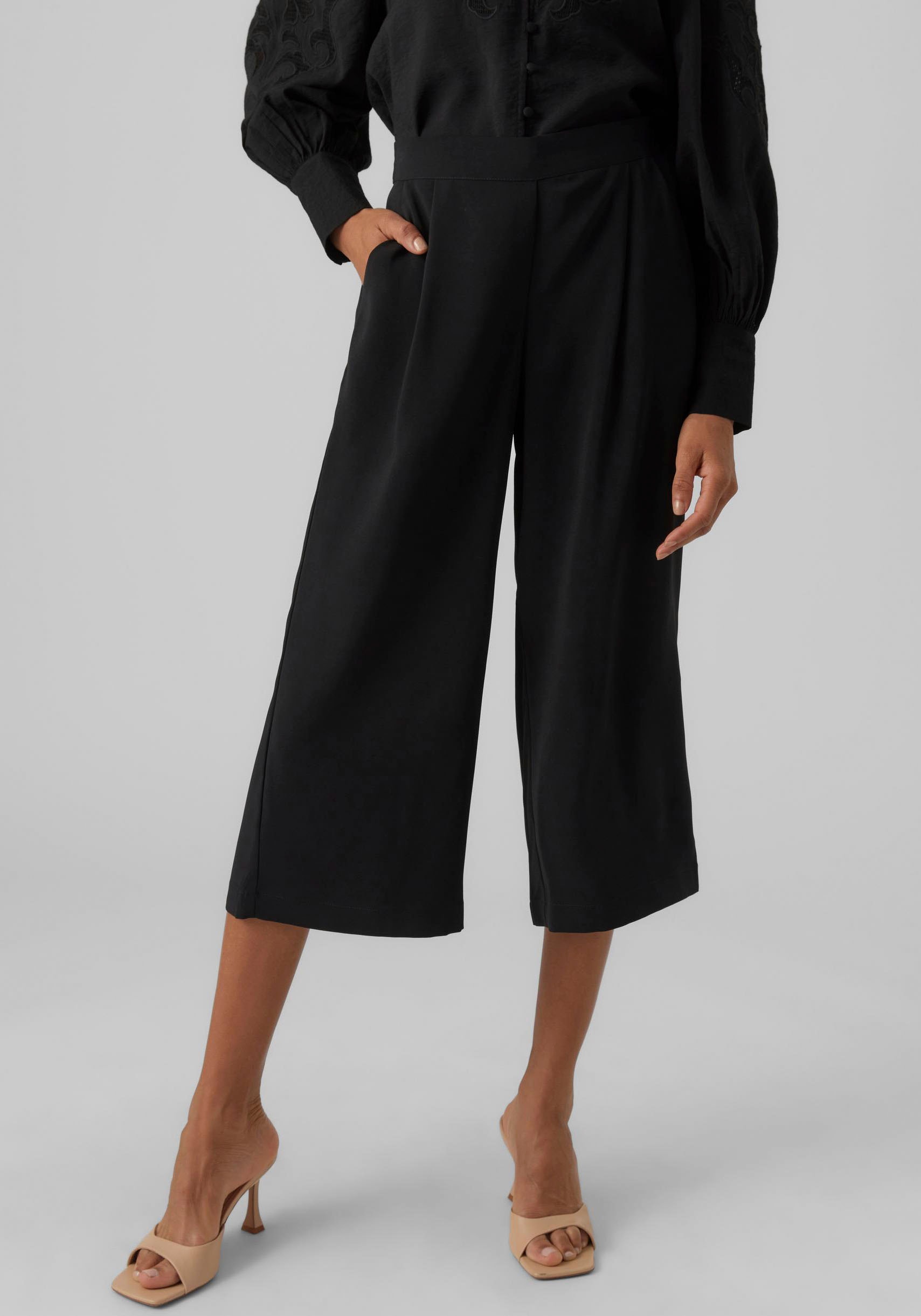 Vero Moda Culotte "VMCOCO CULOTTE PANT WVN GA NOOS", Sommerhose, in 3/4 Län günstig online kaufen
