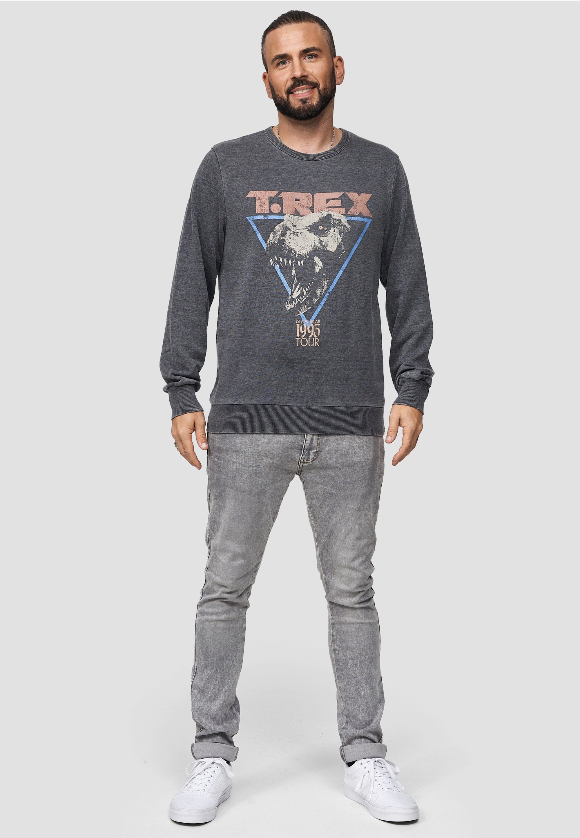 Recovered Sweatshirt »Jurassic Park T-Rex 1993«, mit coolem Jurassic Park-Print