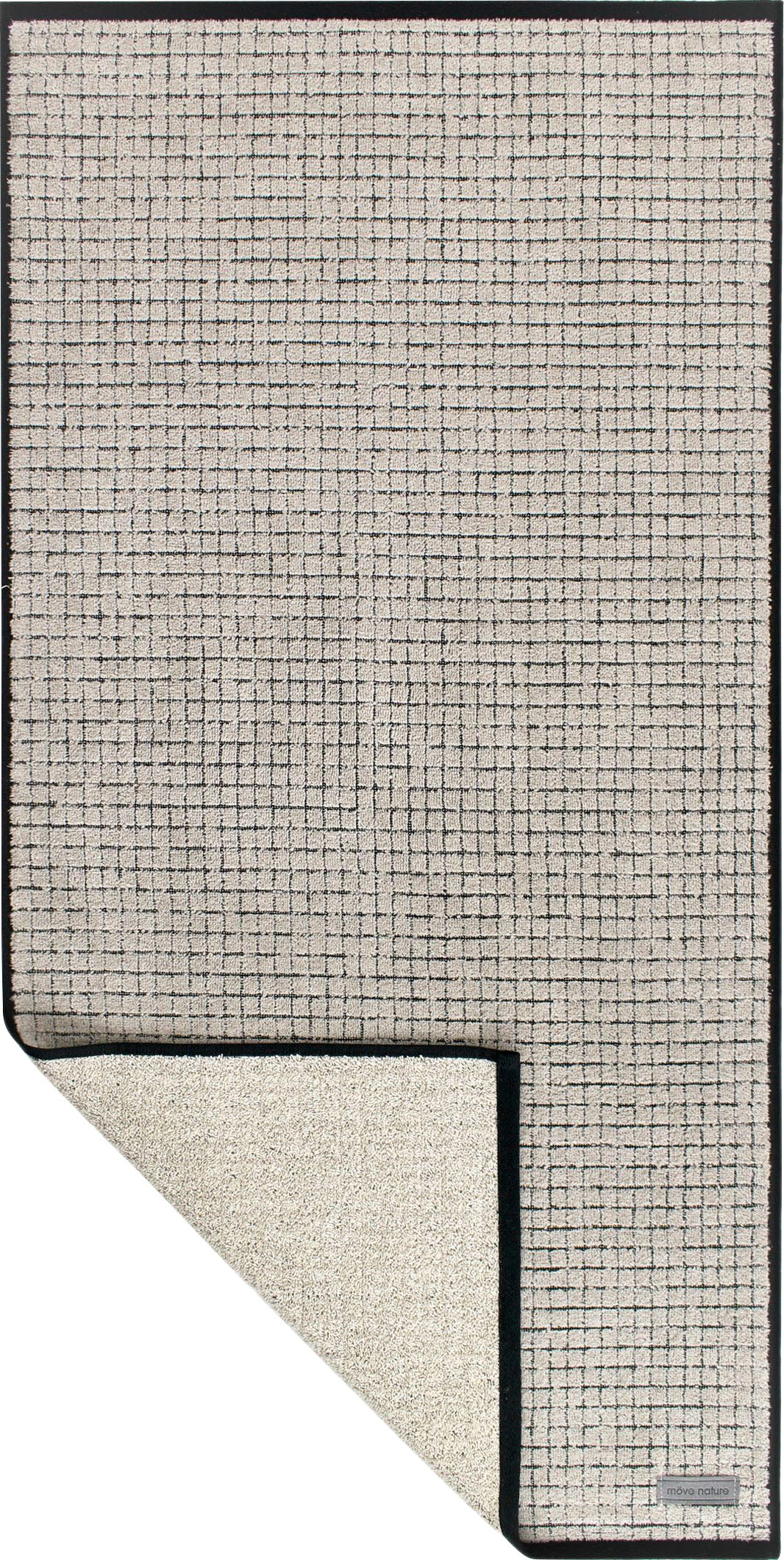 Möve Handtücher »Eden Kästchenstruktur«, (1 St.), mit Lederetikett