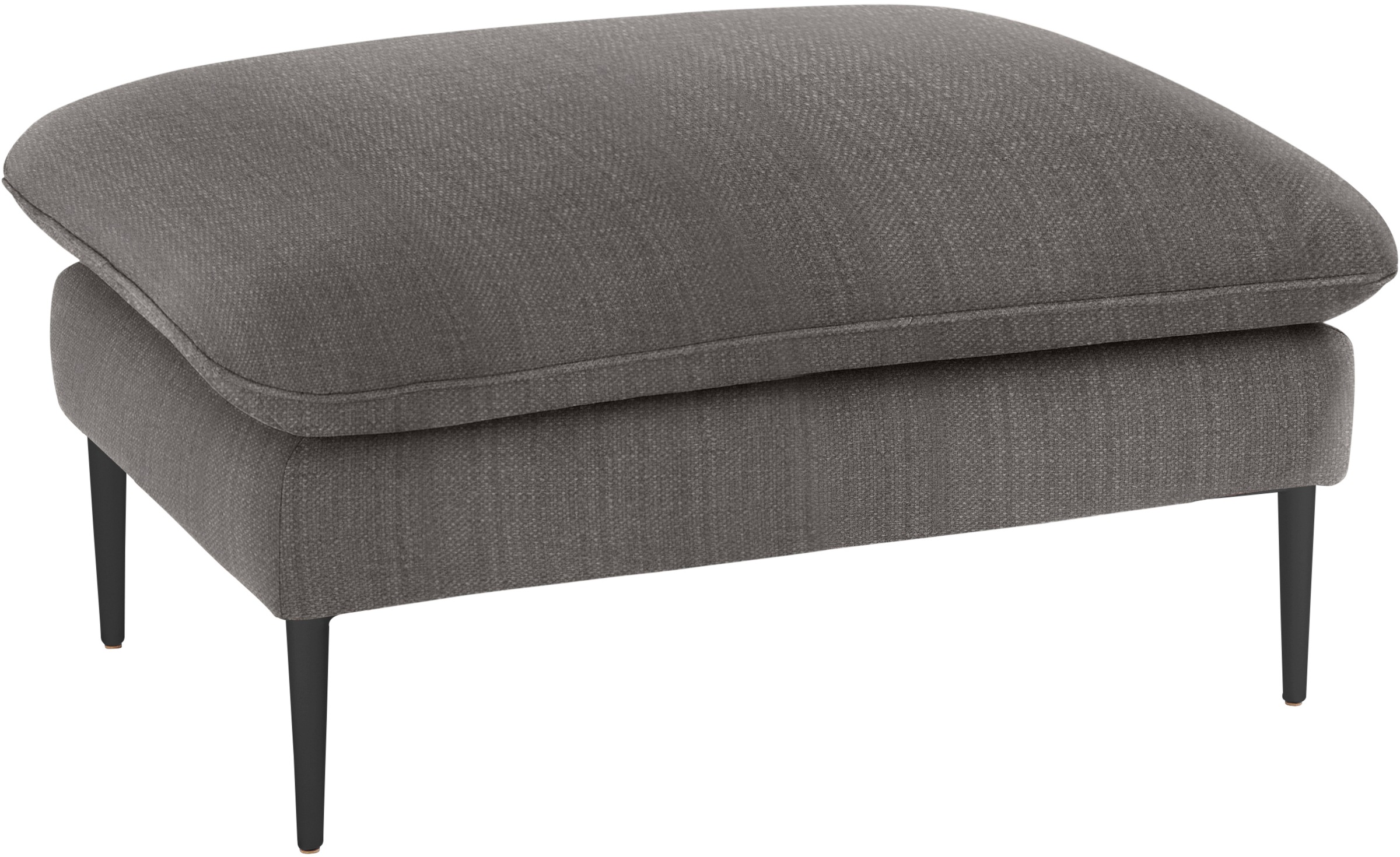 W.SCHILLIG Hocker "enjoy&MORE", Füße schwarz pulverbeschichtet, Breite 106 günstig online kaufen
