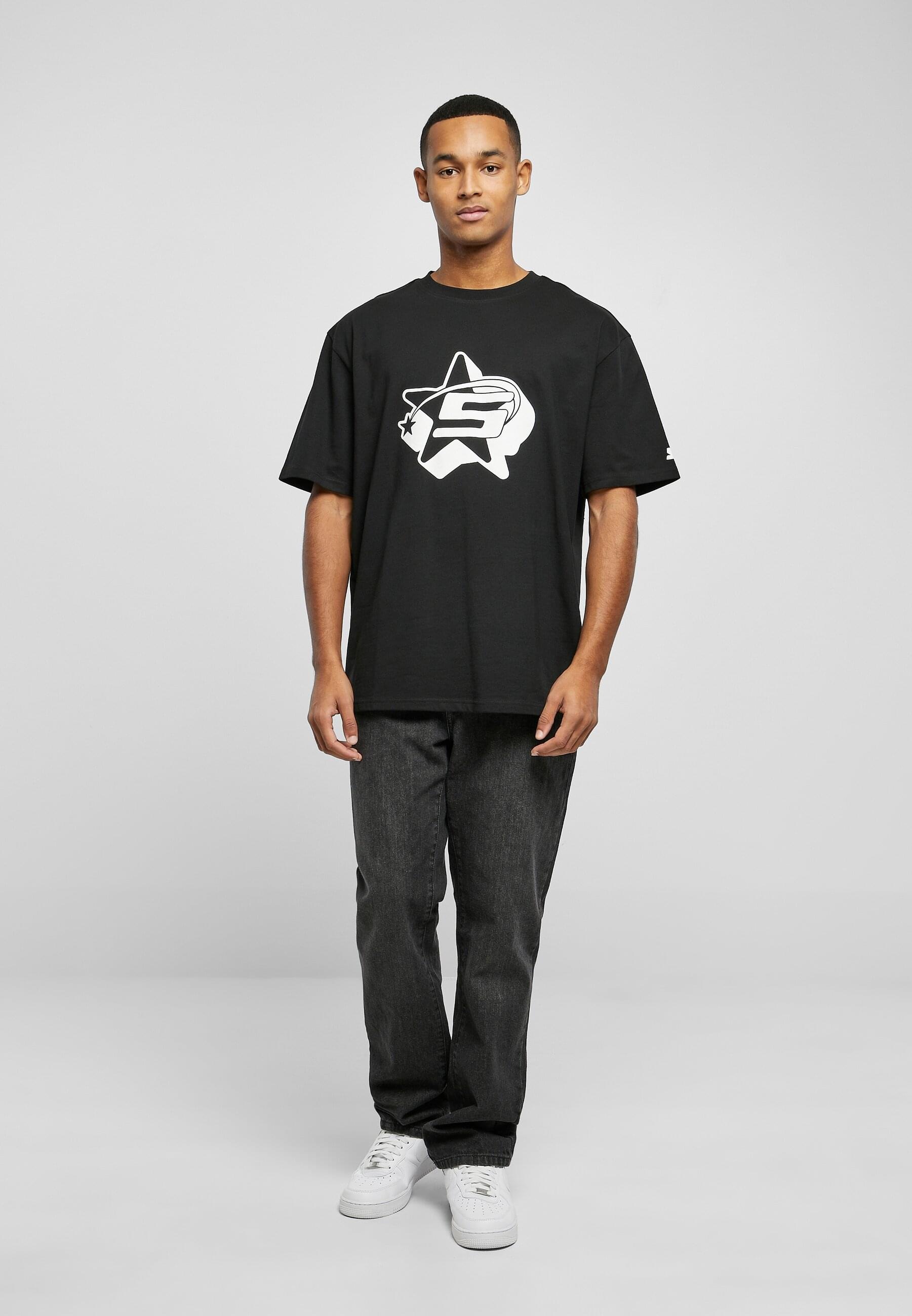 Starter Black Label T-Shirt »Starter Black Label Herren Starter Shooting Star Oversize Tee«, (1 tlg.)