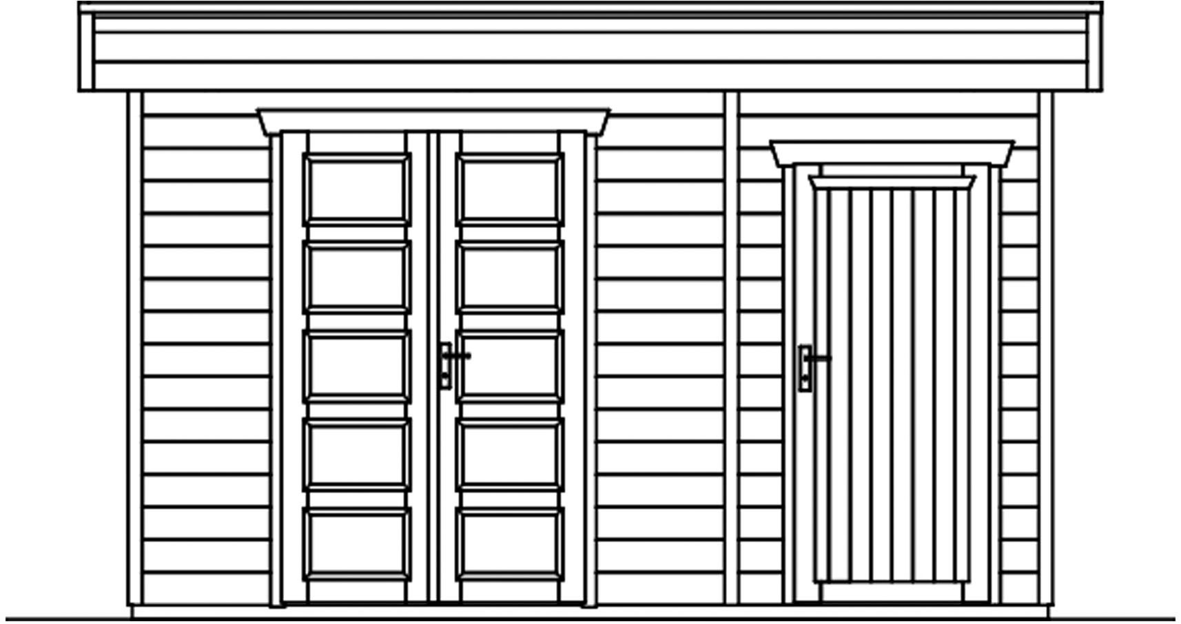 Skanholz Gartenhaus »Venlo 3«