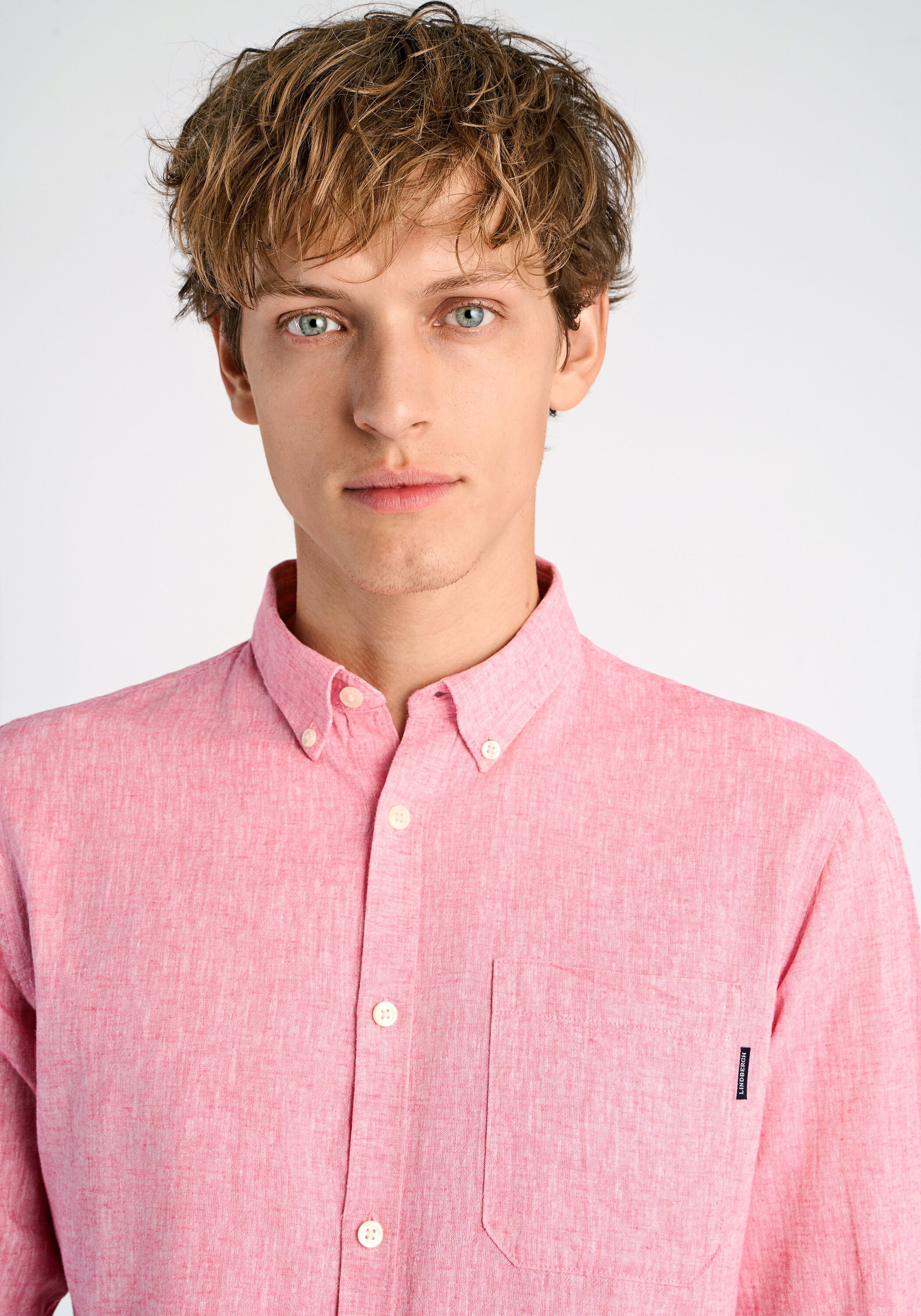 LINDBERGH Leinenhemd "Leinenhemd (Langarm) Relaxed Fit"