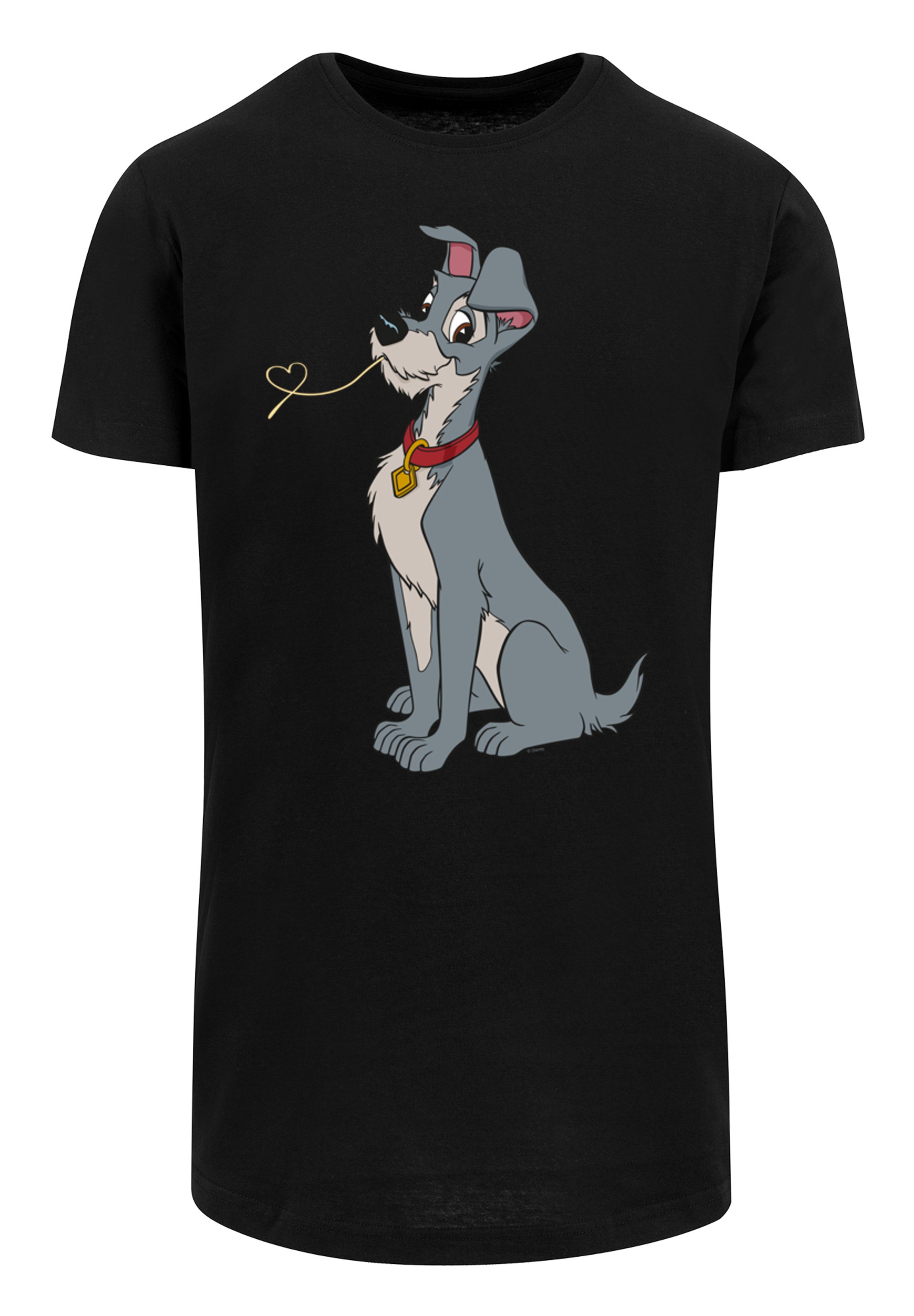 F4NT4STIC T-Shirt »Susi und Strolch Spaghetti Heart«, Print