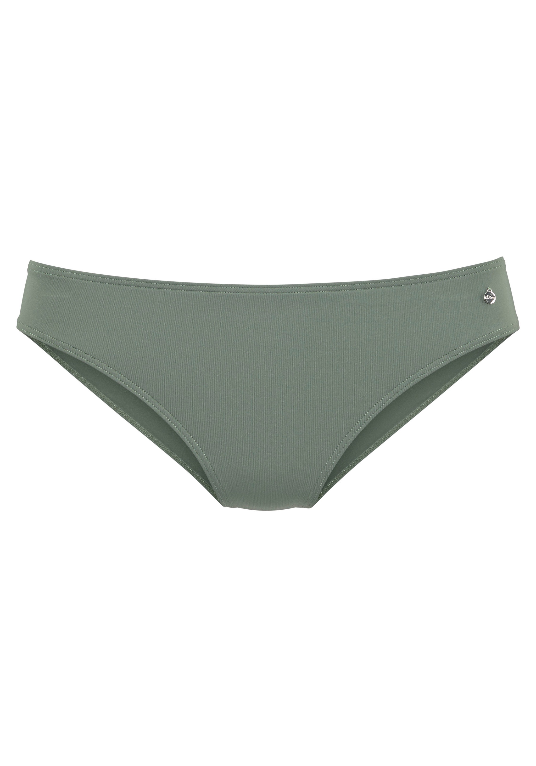 s.Oliver Bikini-Hose "Spain" in modischen Unifarben günstig online kaufen