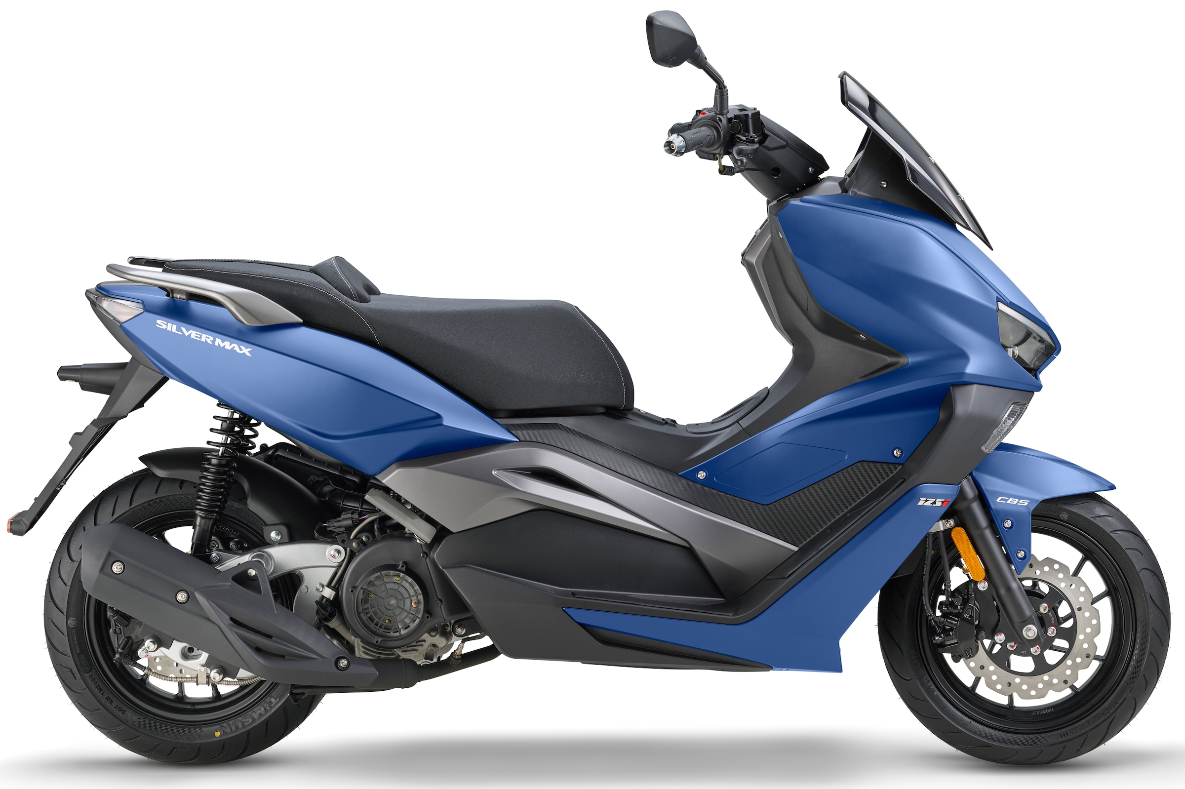 Luxxon Motorroller »Silvermax 125 (85 km/h), E5+, Maxi-Scooter, matt-anthrazit« 125 cm³ 85 km/h Euro 5+ 9,9 Euro 5+, Windschild, CBS, USB-Anschluss, Maxi-Scooter, Keyless Go